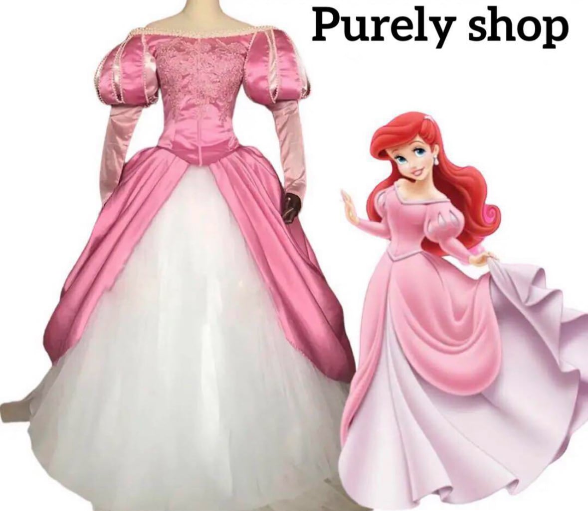 リトルマーメイド アリエル カミスキードレス コスプレ Dハロ 仮装