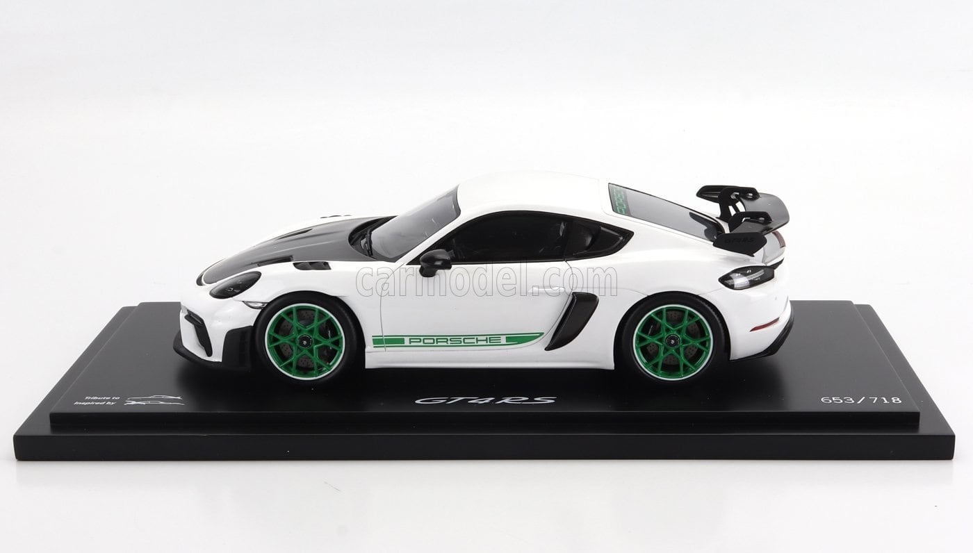 ミニカー 1/18 ポルシェ 718 ケイマン GT4 RS SPARK-MODEL 1/18
