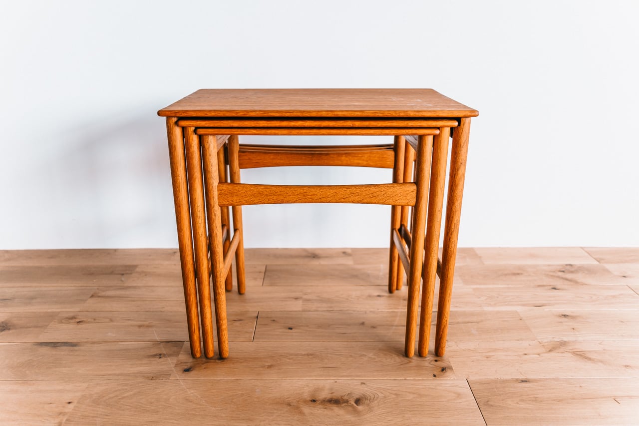 AT40 ネストテーブル｜Hans J Wegner（ウェグナー）｜オーク材