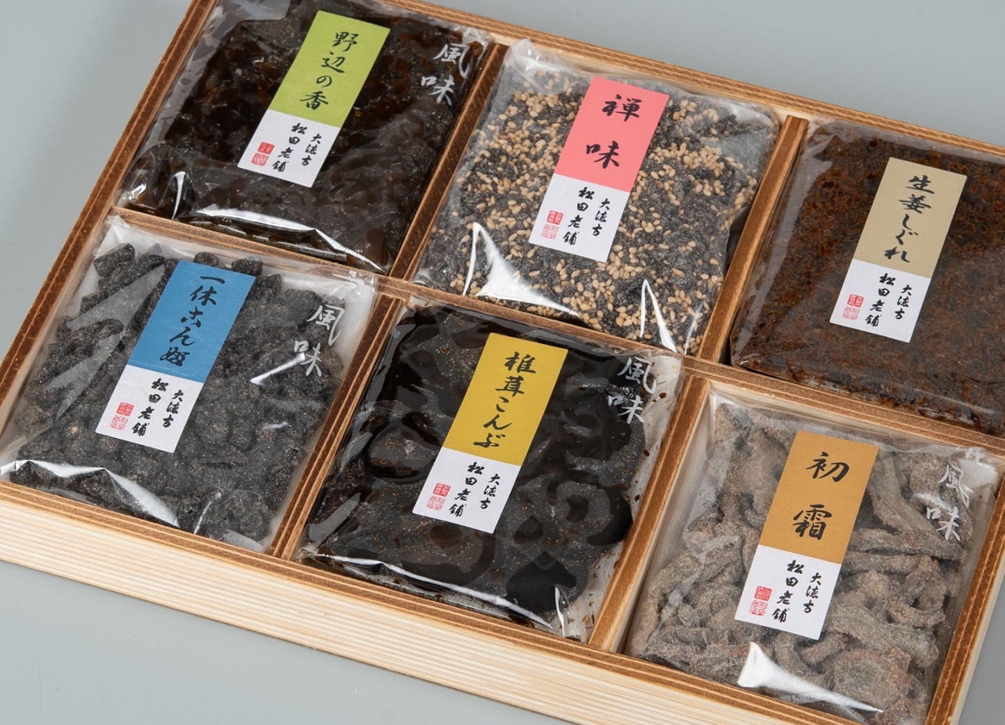 ご進物6個詰合せ | 一休こんぶ 松田老舗