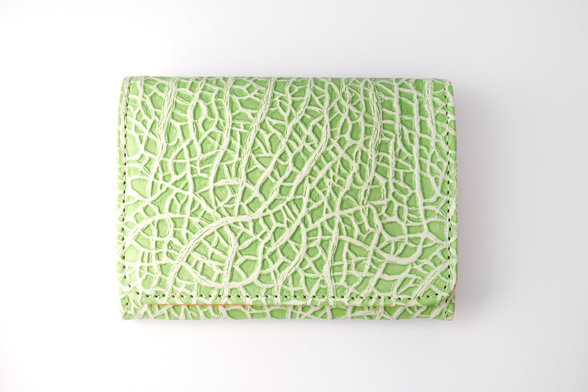 赤肉メロンなビジネス名刺入れ（牛革製）夕張メロン | EARL'S