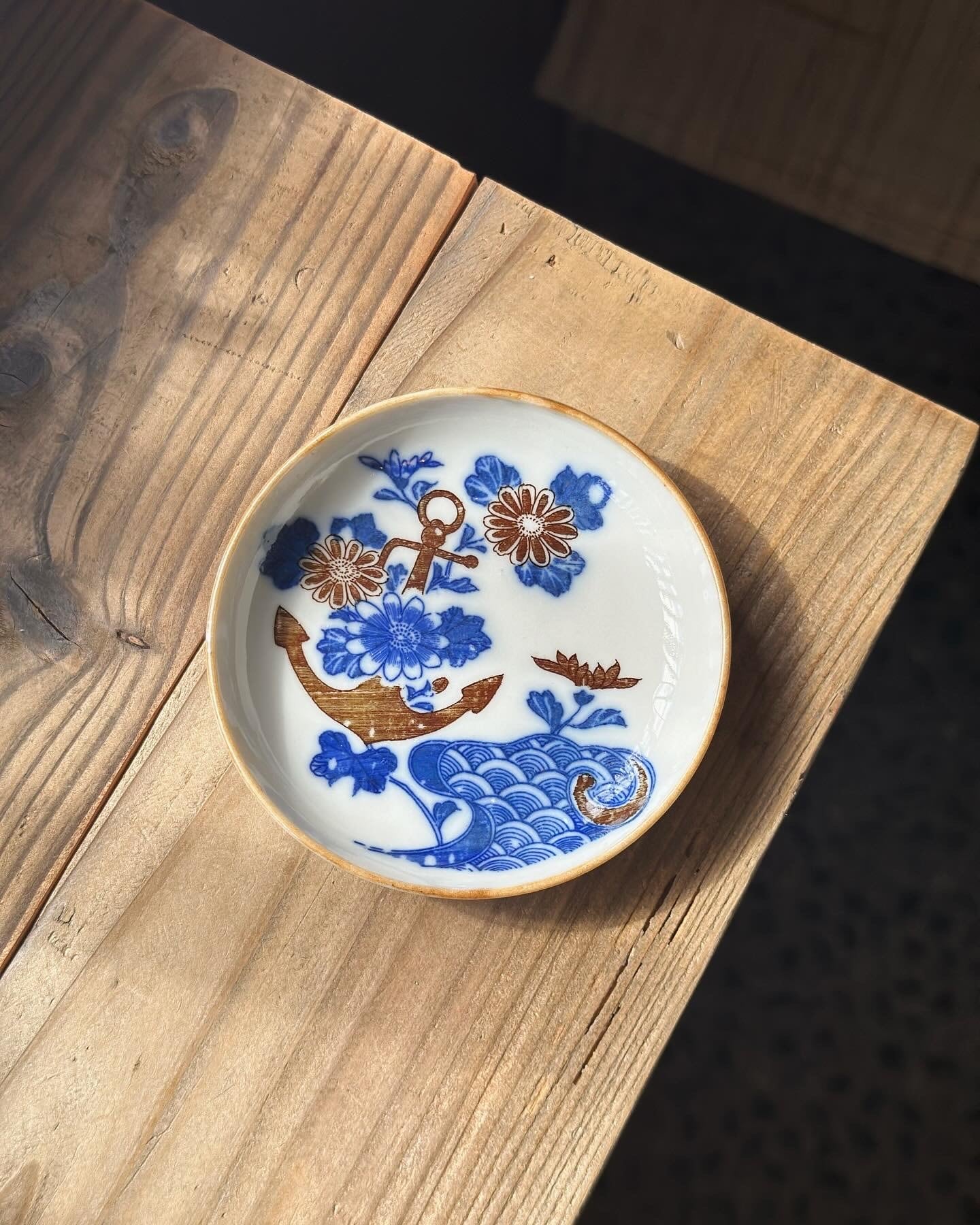 再入荷】明治期の図変わり印判小皿 | Antique Shop Soukodo