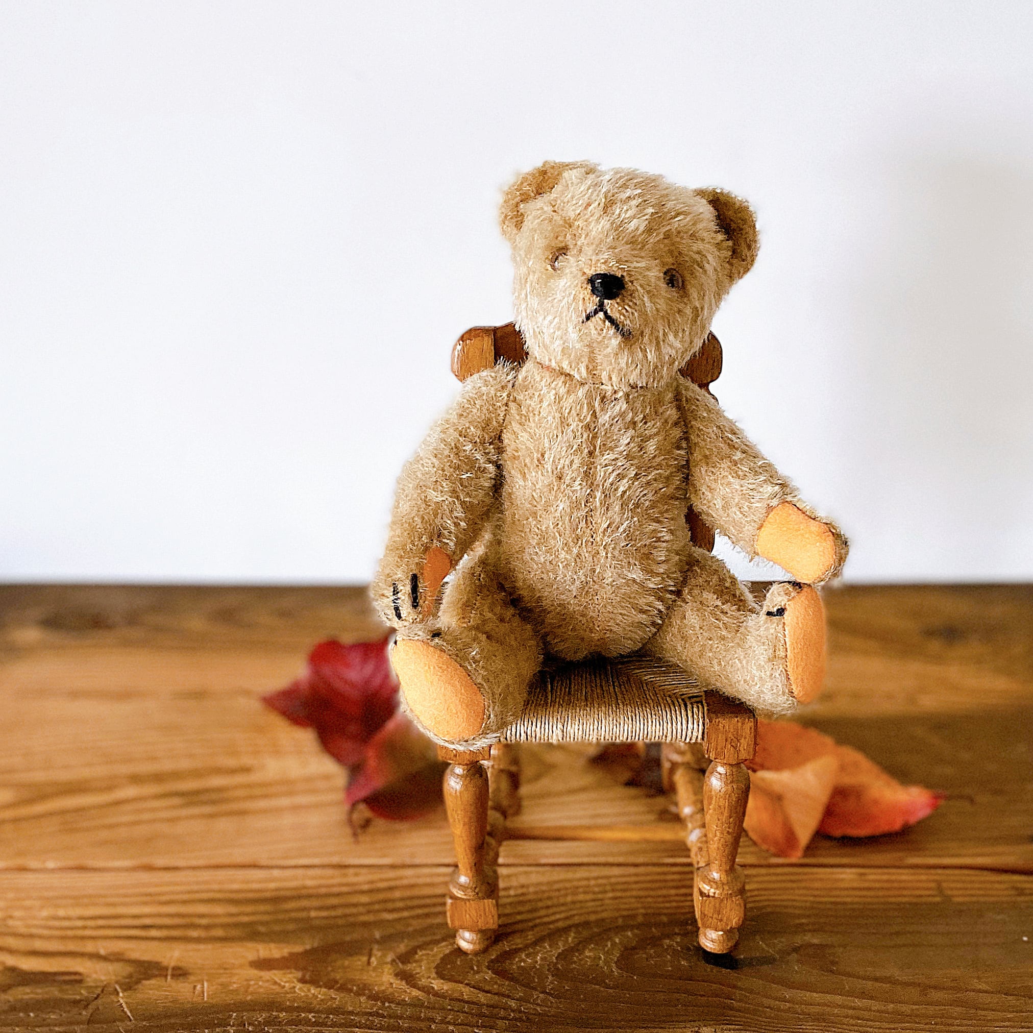 フランス アンティークテディベア ダーク 退廃的 シャビー ブロカント