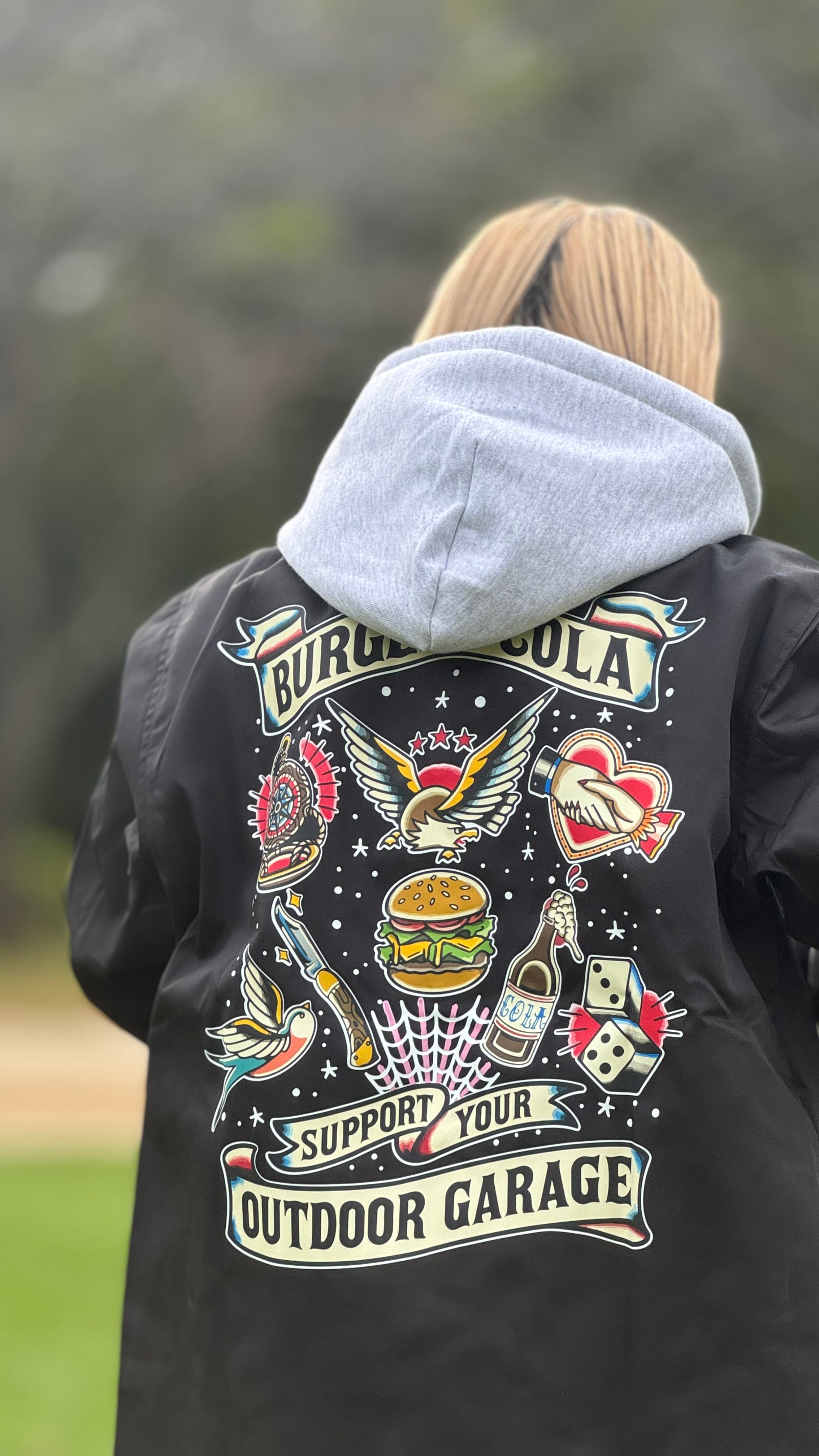 FLASH T/C COACH JKT | AMERICAN BURGER & COLA