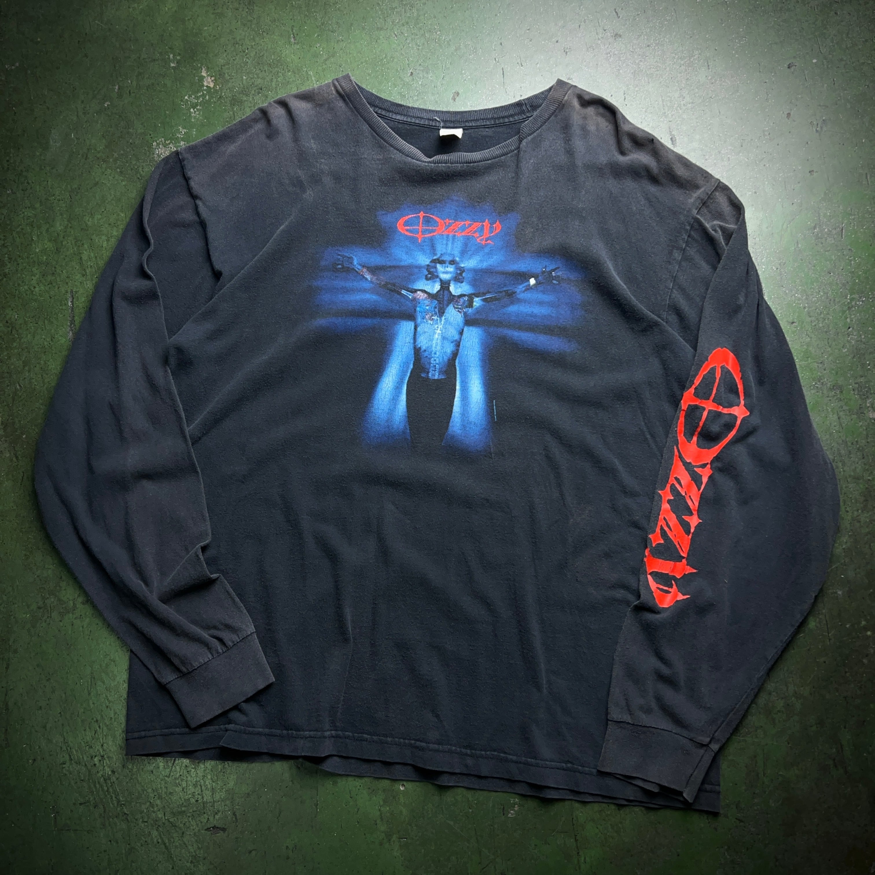 90's OZZY OSBOURNE L/S Band Tshirt 90年代 オジーオズボーン バンド