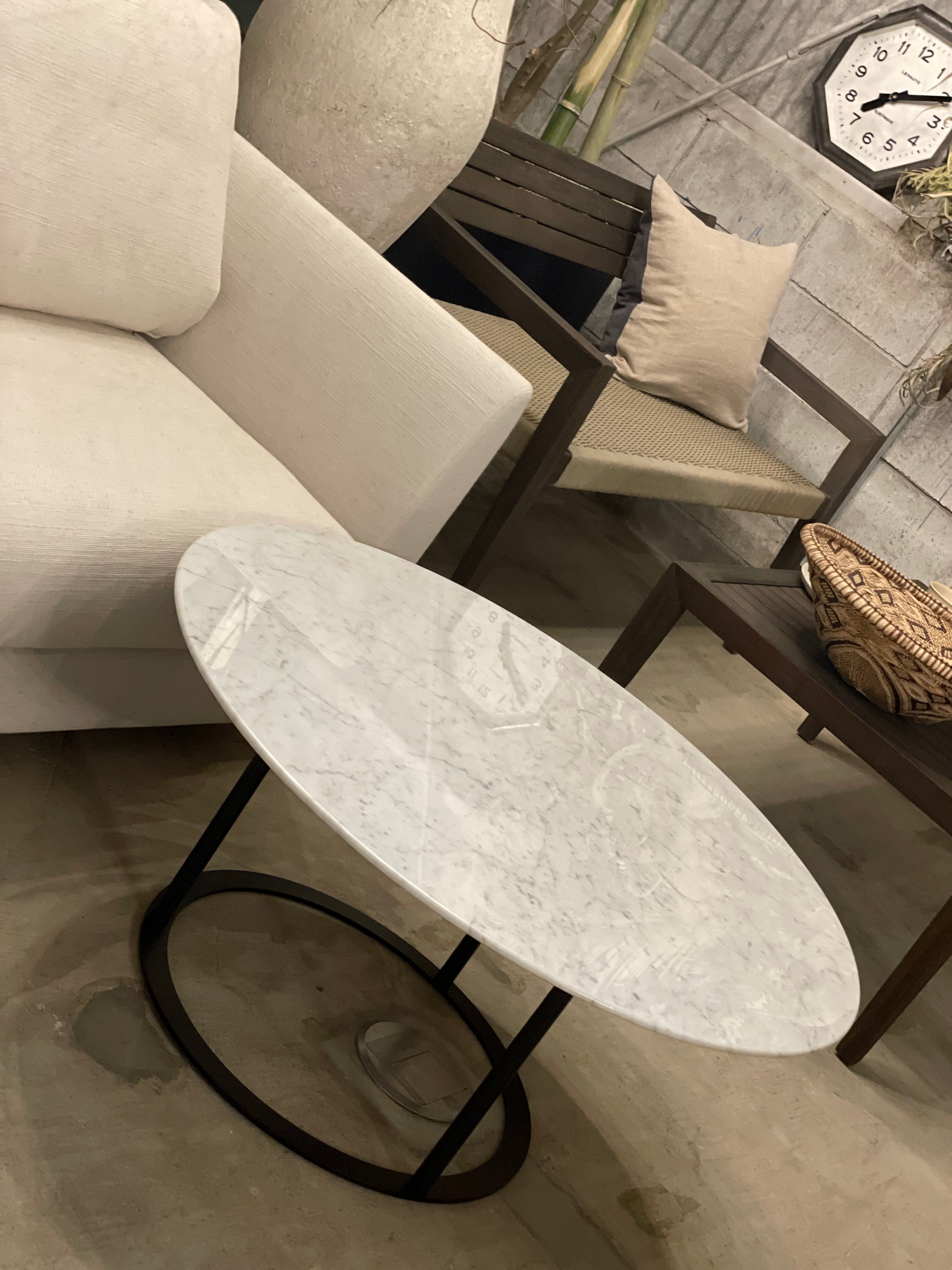 arflex / UVI / ウビ コーヒーテーブル / 大理石天板 φ850