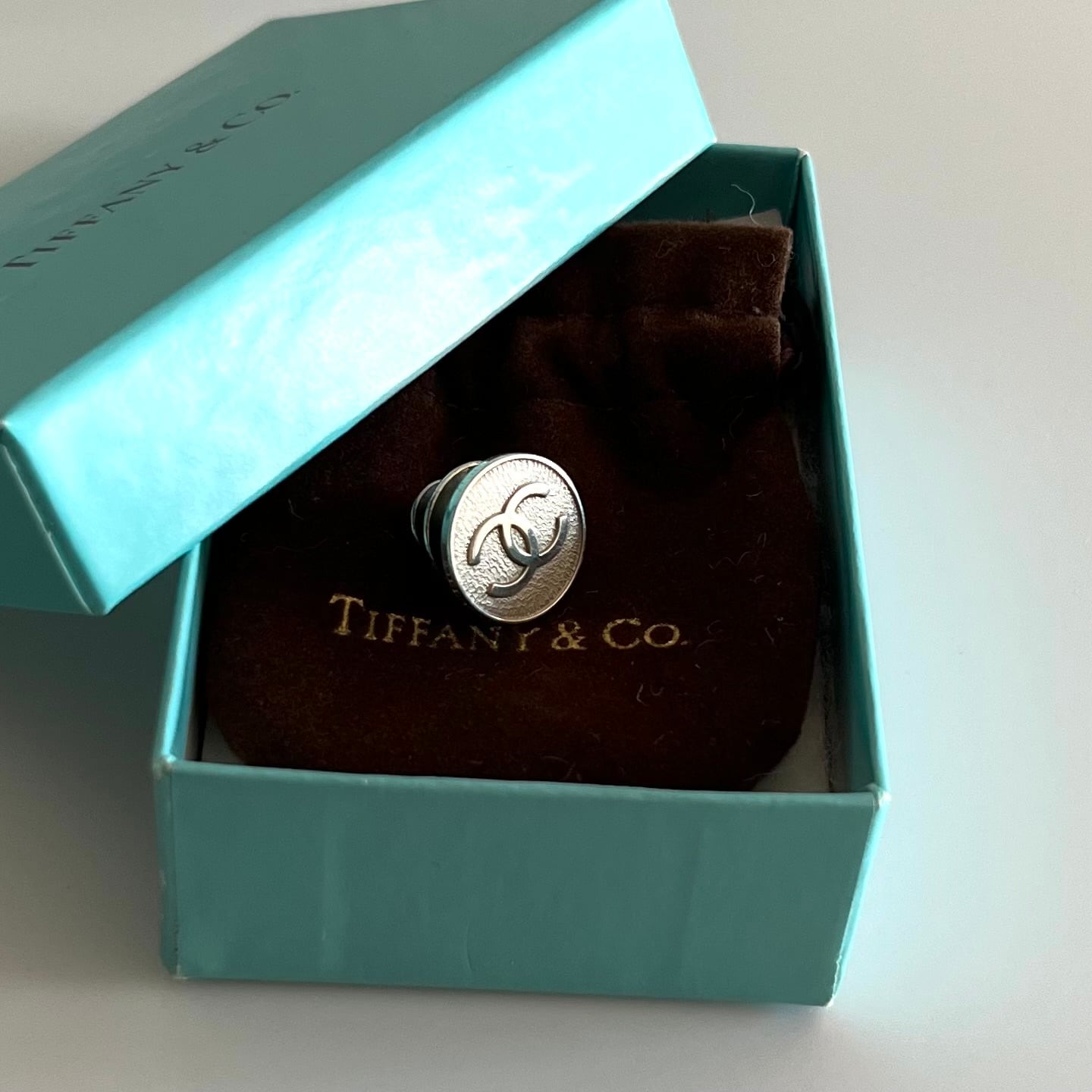 CHANEL×Tiffany&co. pins ティファニー×シャネル silver925 ピンバッジ