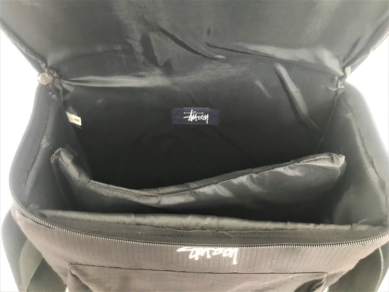 90～2000s Stussy shoulder record bag | AFTER DARK