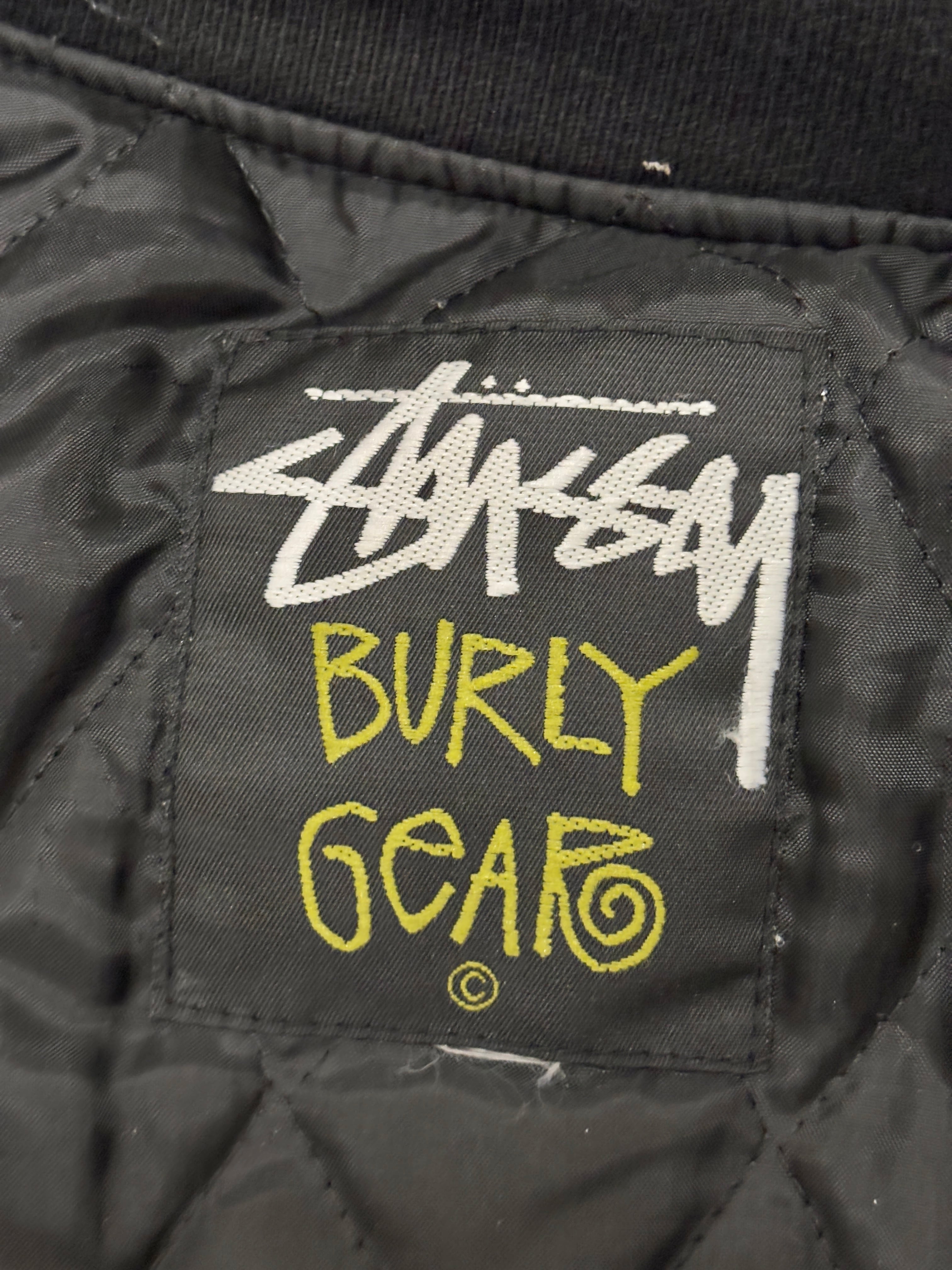 00s OLD STUSSY × MASTERPIECE/Varsity Jacket/2004年/XL/限定アイテム