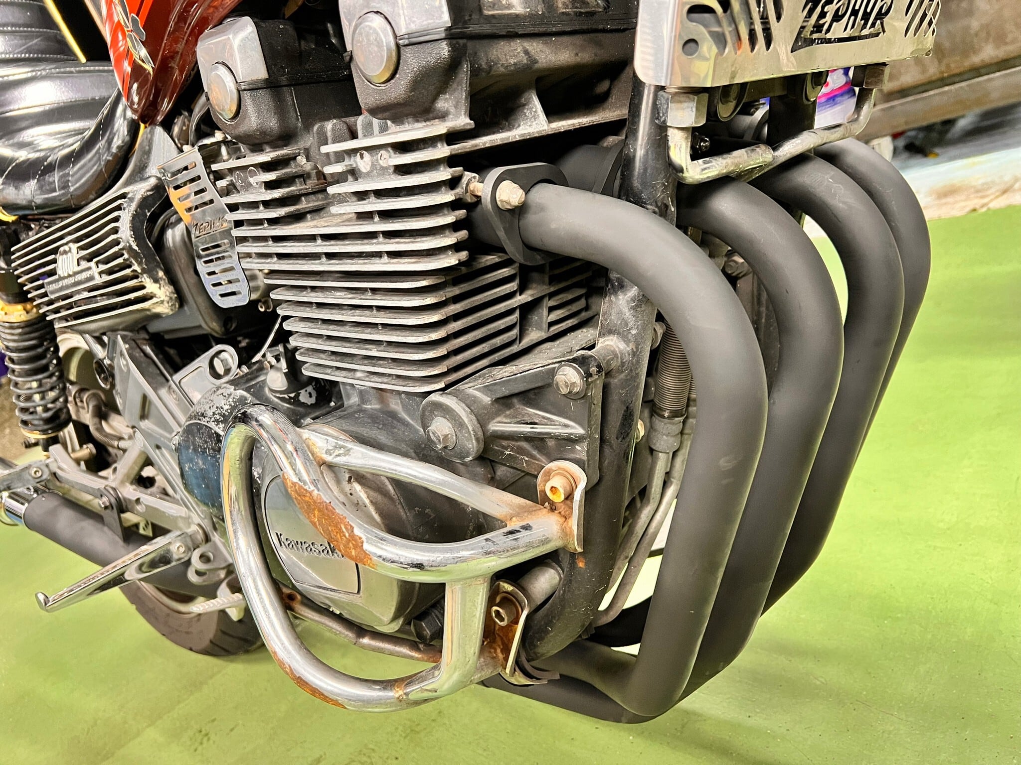 ゼファー用 猪武者ブレット管 第二章 外伝 耐熱ブラック塗装