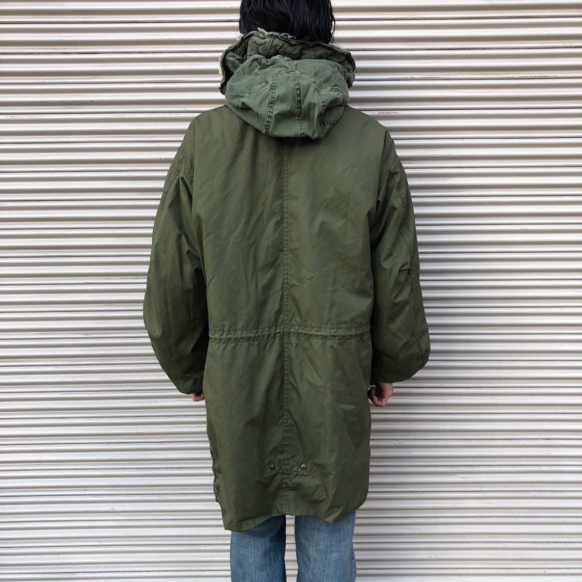 良品 Sサイズ 70s フルセット 米軍 実物 US ARMY M-65 フィッシュ