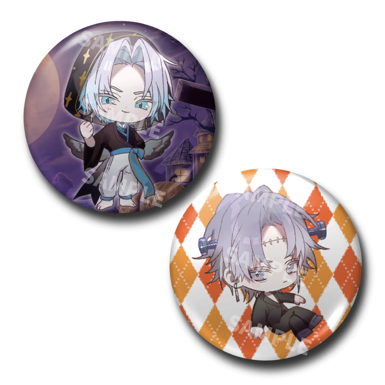 ハロウィン限定ランダム缶バッジ（全12種） | Midnight6 ONLINE STORE