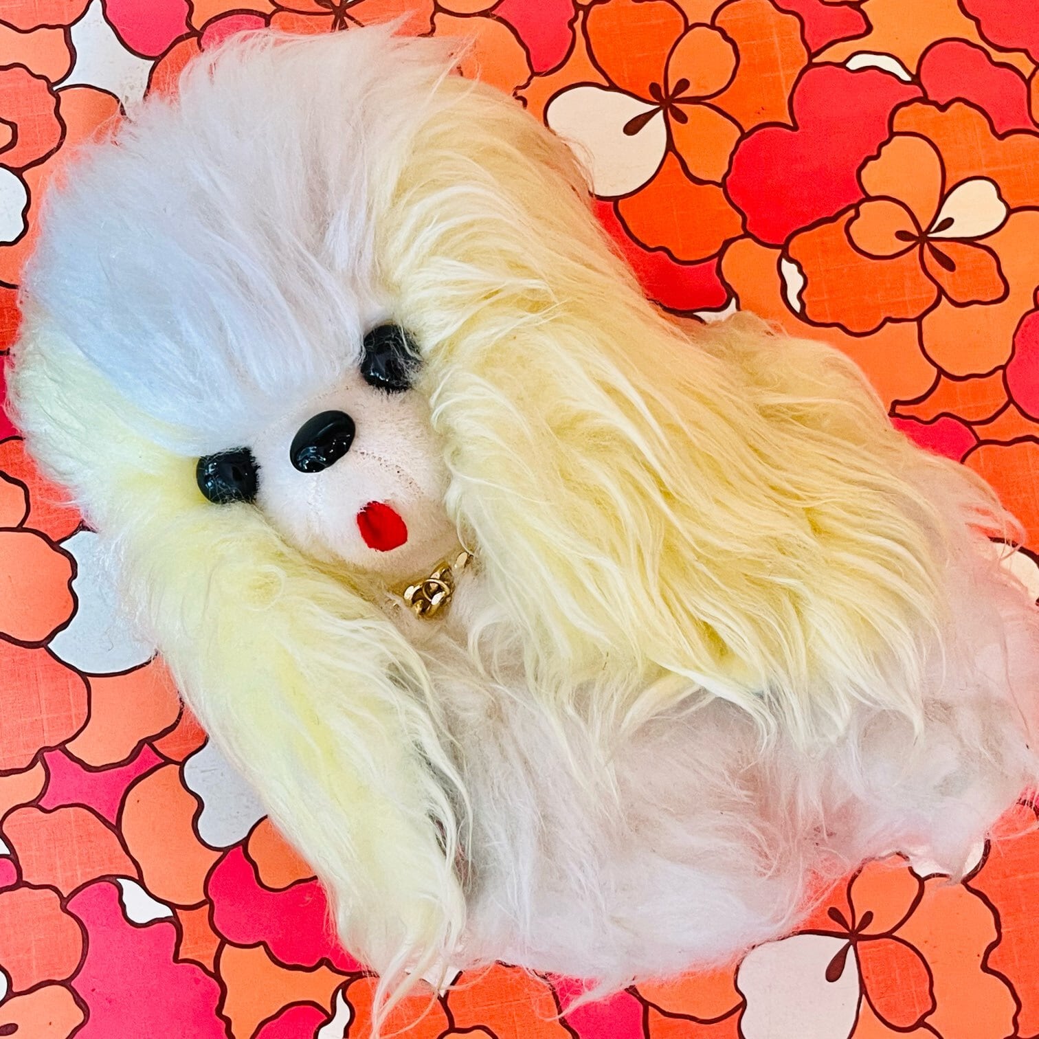 犬のぬいぐるみ お手入れわんちゃん 昭和レトロ | 春眠雑貨店