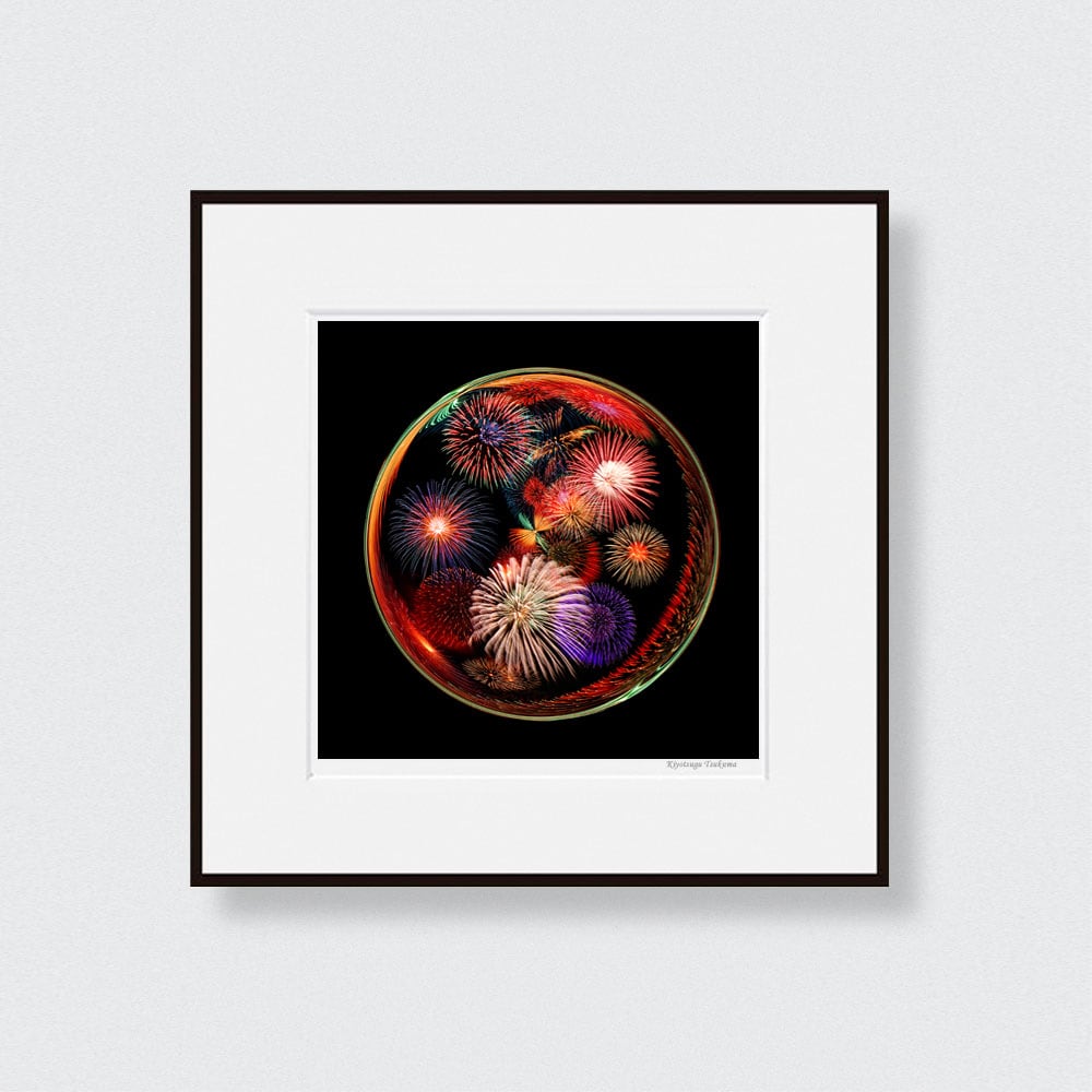 夢花火 #02 □額縁サイズ（大全紙）726×544mm | 写真家 津熊清嗣 癒し