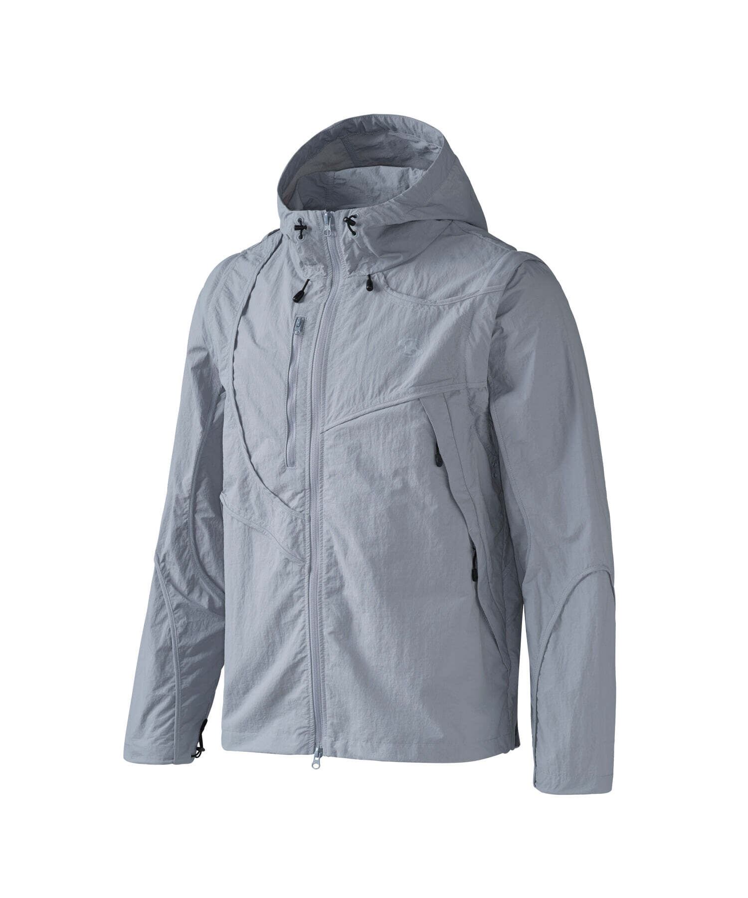 SAN SAN GEAR] 2WAY WAVE JACKET [BLUE GREY] 正規品 韓国ブランド