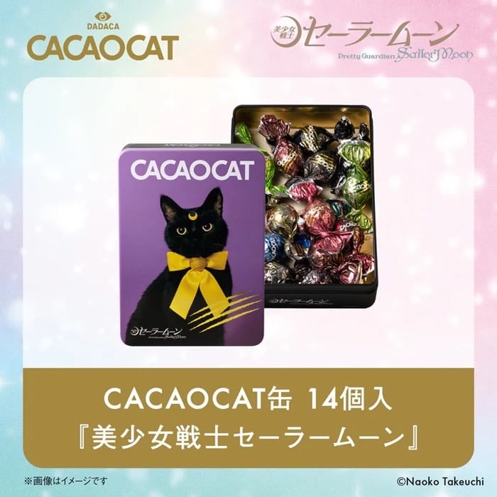 CACAOCAT缶 14個入『美少女戦士セーラームーン』 | pxstore