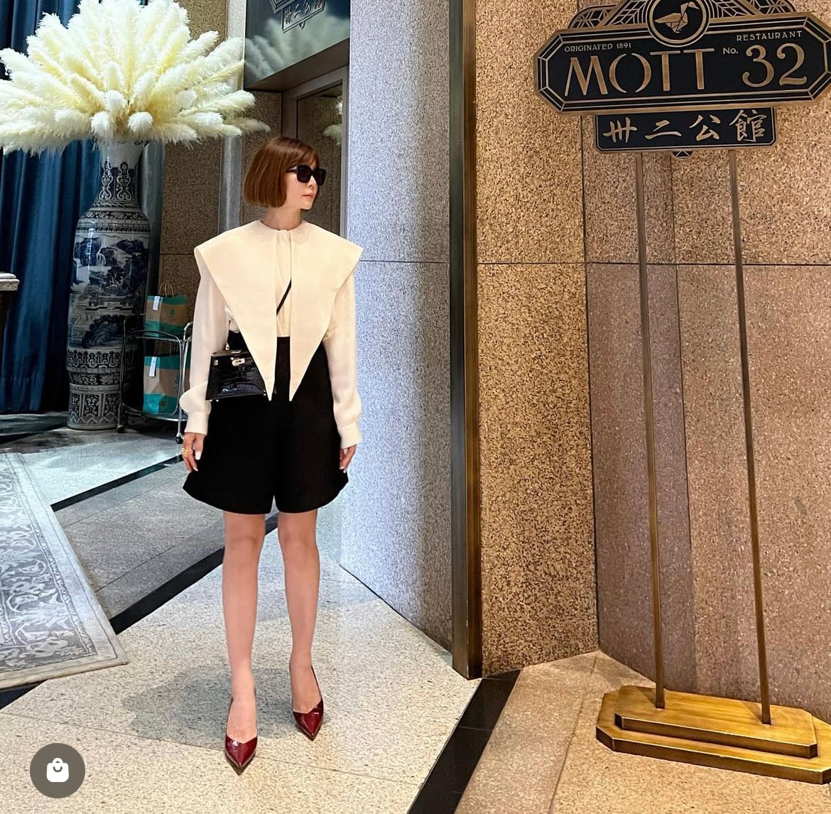 ロングカラーセーラーブラウス Agnes ホワイト | Cygne