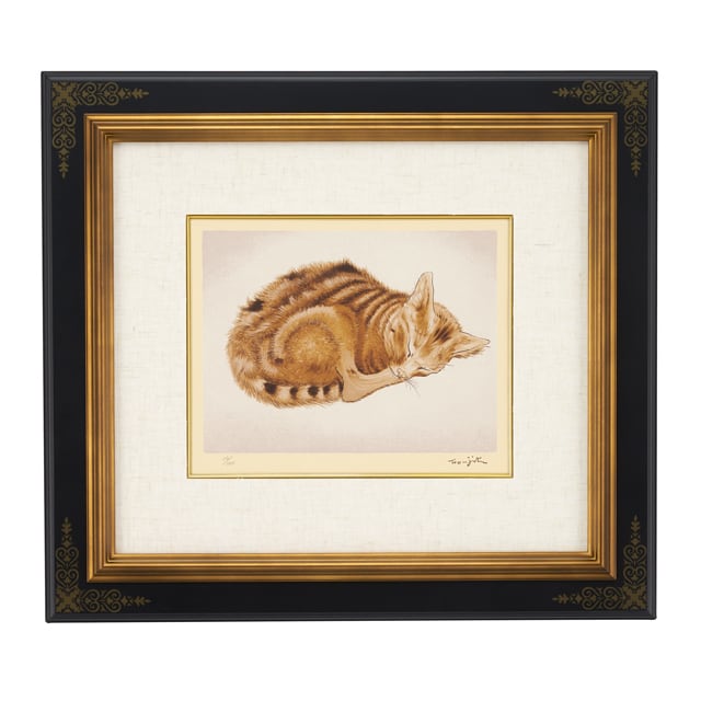 藤田嗣治「眠る猫」 | 株式会社パブリケーションオフィスシュウ 公式