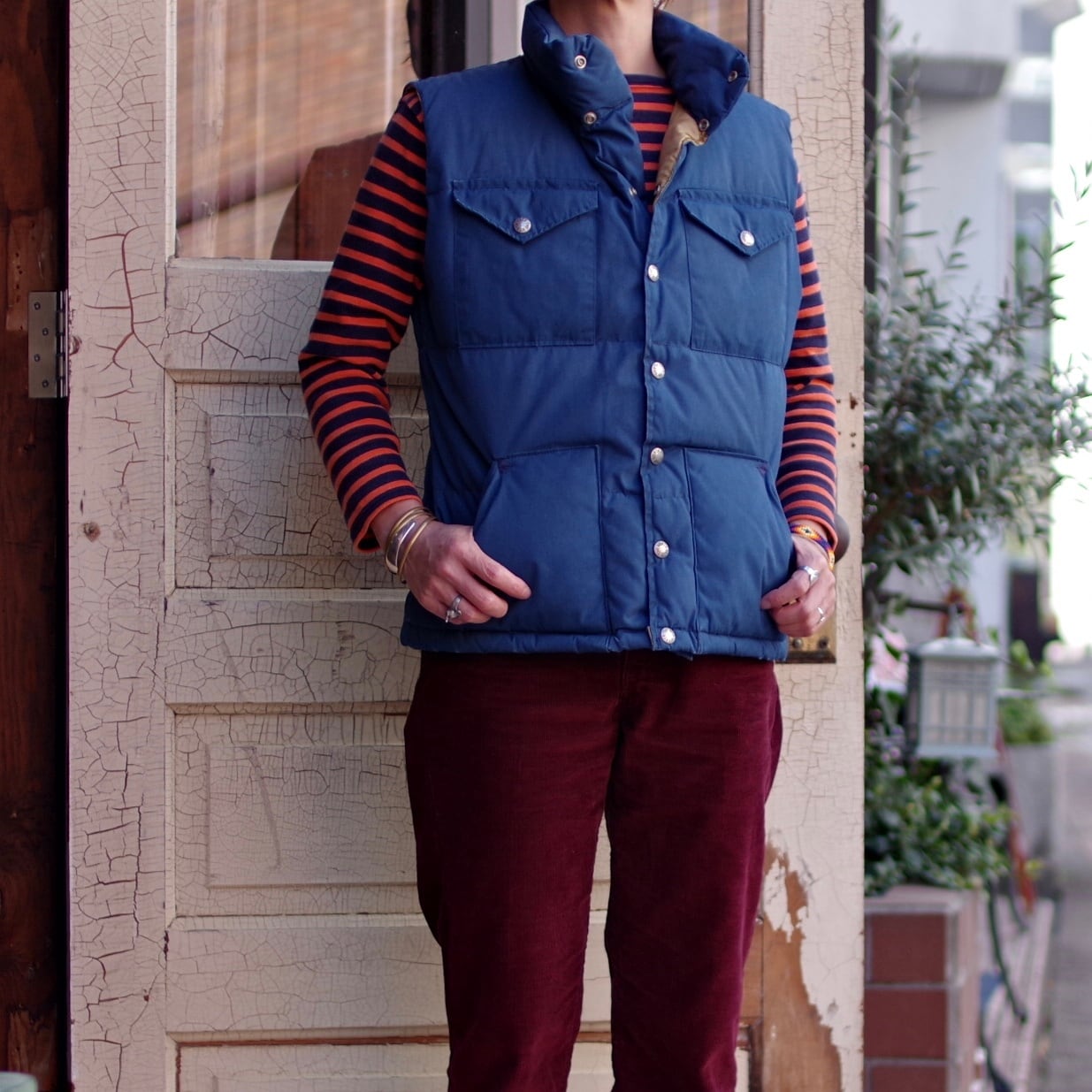 The North Face Down Vest / 茶タグ ノースフェイス ダウン ベスト