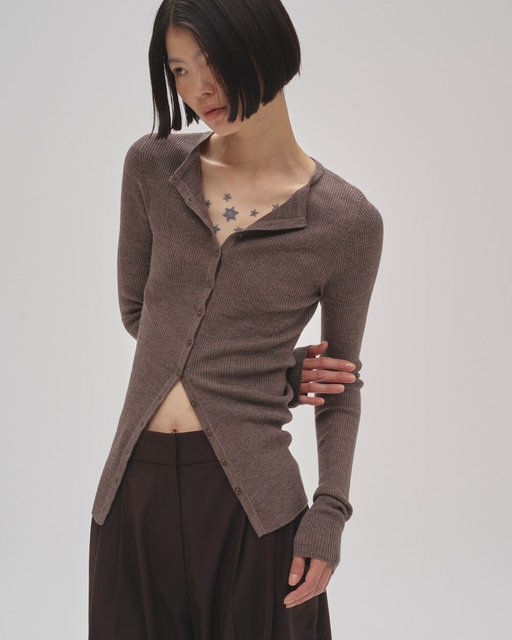 TODAYFUL(トゥデイフル) Silkwool Knit Cardigan | サウスオレンジ