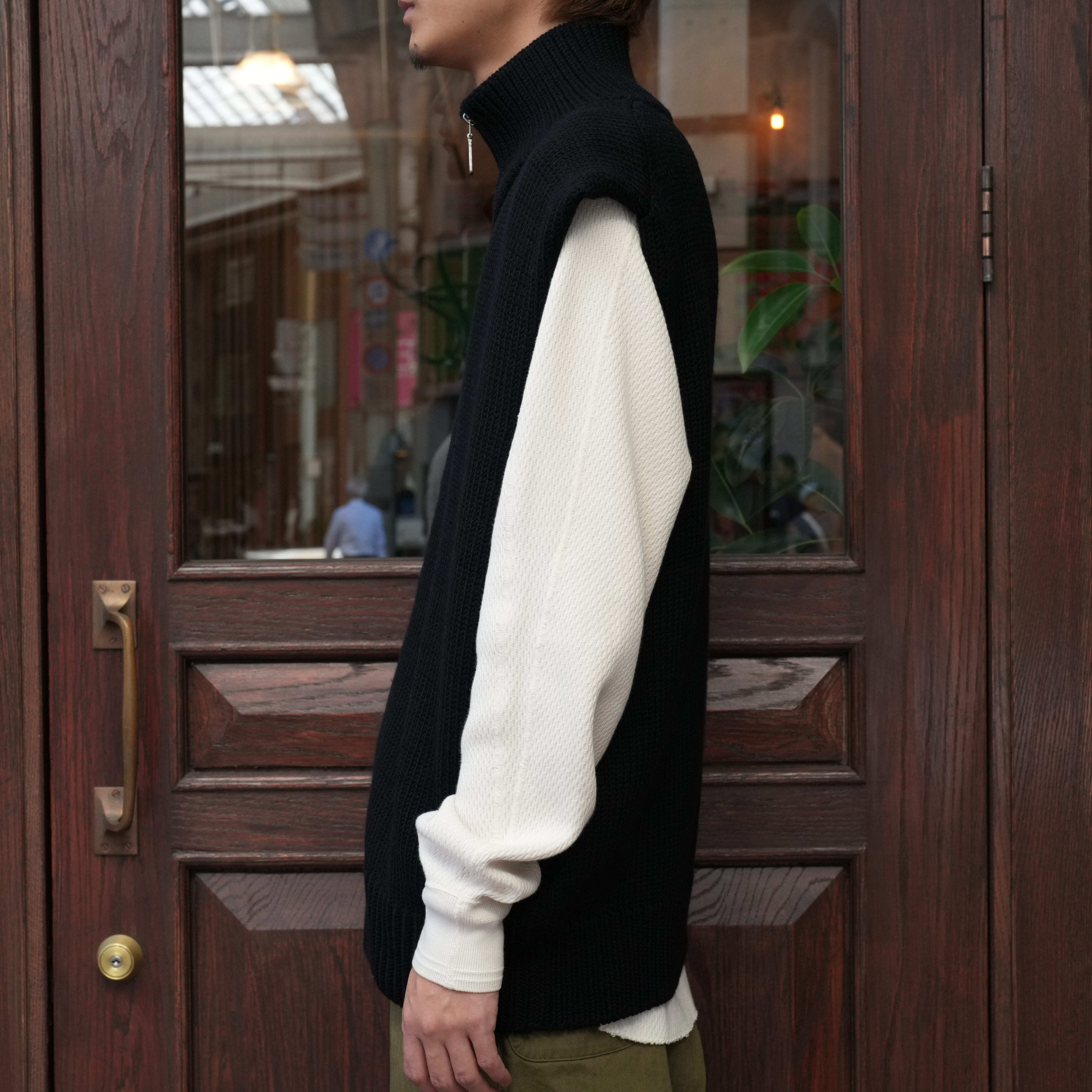 トップス Olde H & Daughter DS KNIT VEST トップス Olde H&Daughter