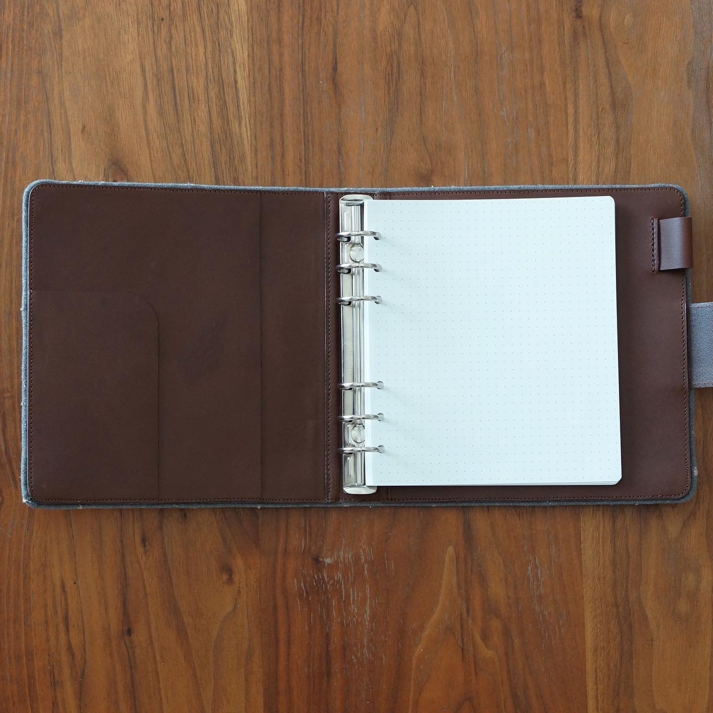 ミナペルホネン タンバリン dop グレー HBサイズシステム手帳 | zenryu