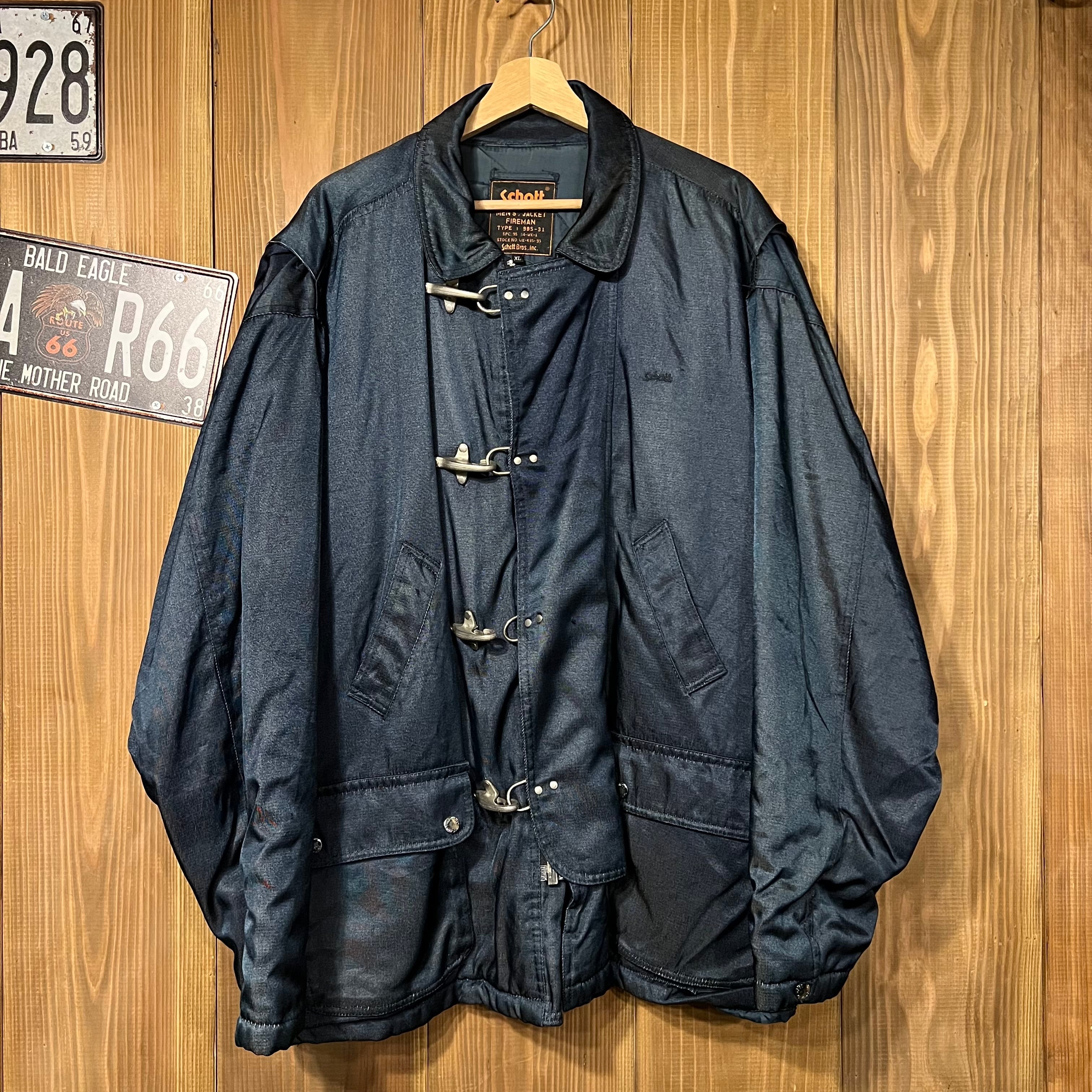 90s Schott Fireman Jacket ショット ファイヤーマン ジャケット 985