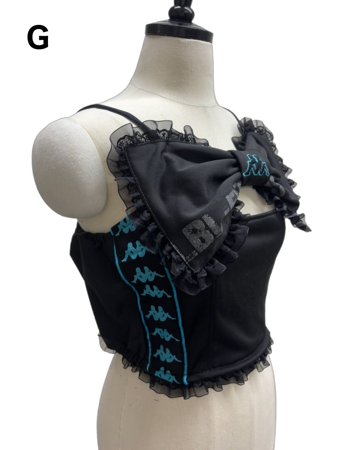 限定】リメイクトラックキャミソール(レースリボン付) | lilLilly