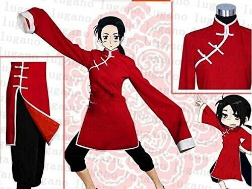 K3173 ヘタリア APH 中国 風 コスプレ衣装 cosplay コスチューム