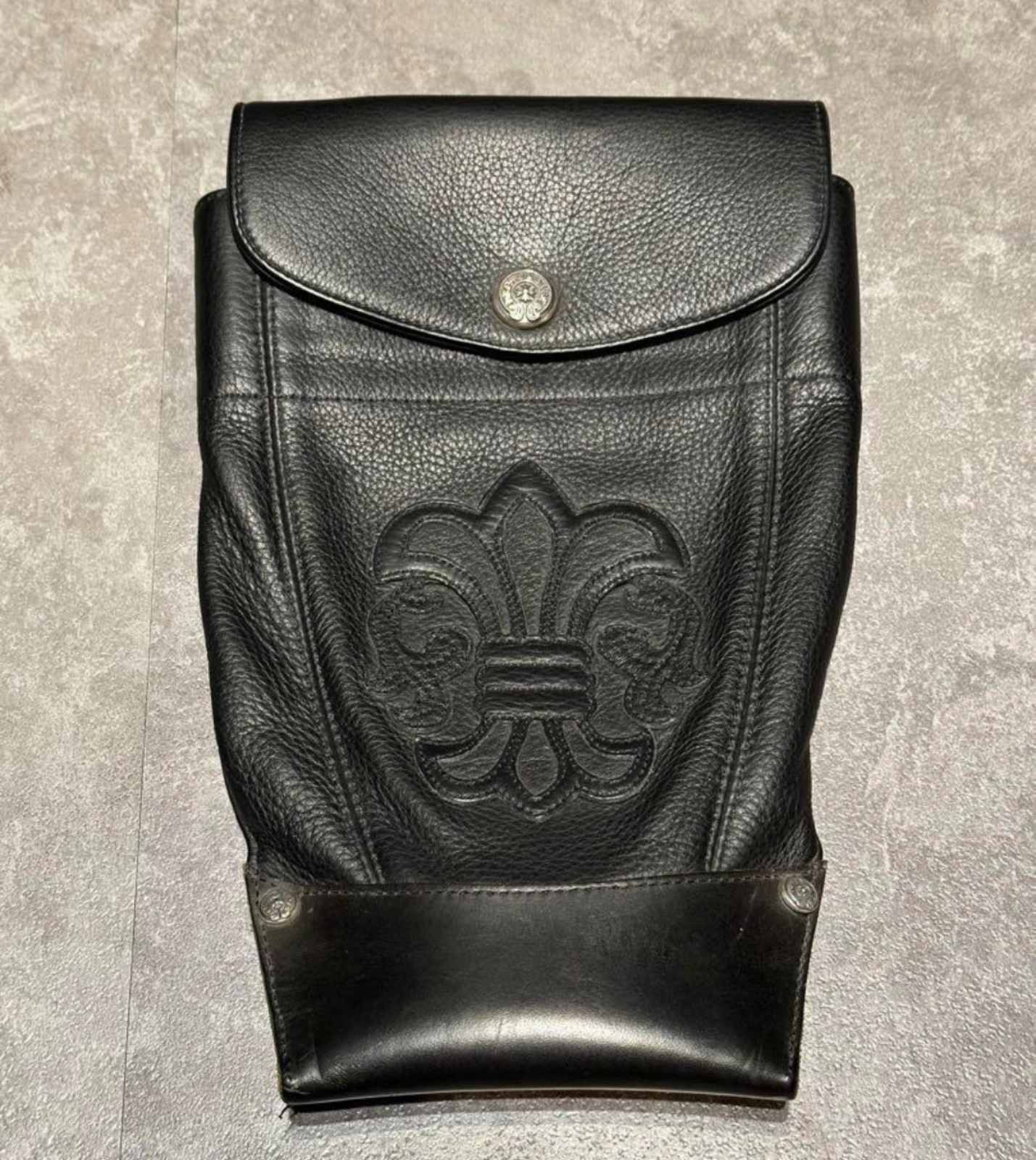 CHROME HEARTS クロムハーツ Dリング ベルトループ ハートボタン