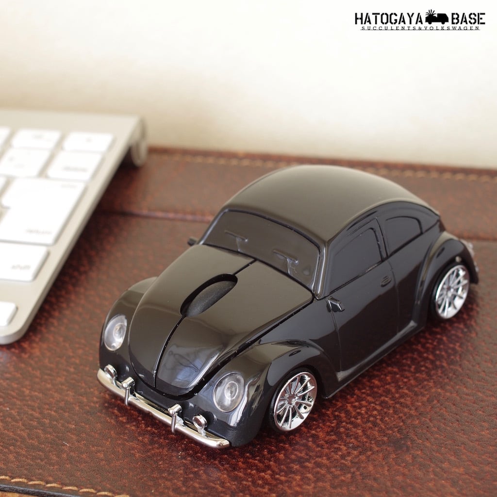 ワーゲンビートル ワイヤレスマウス ブラック [BTLWM01K] | HATOGAYA