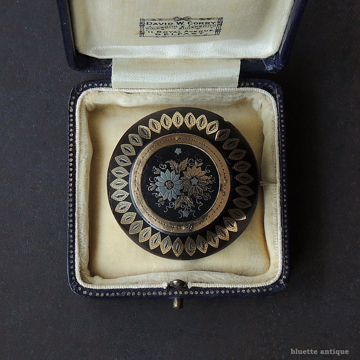 アンティークジュエリー ピクウェ ブローチ 【マーガレット