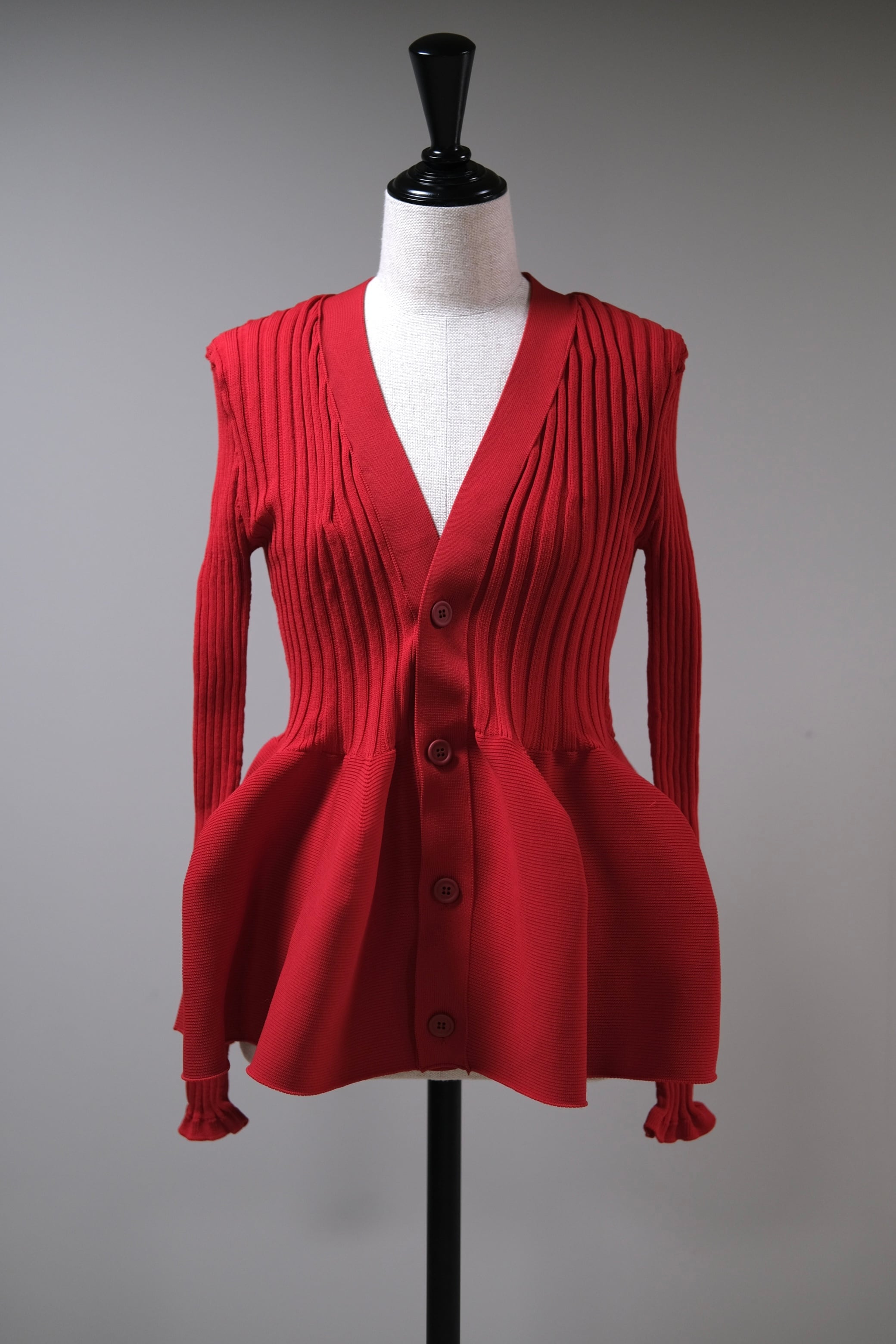 CFCL】POTTERY CARDIGAN 1 - red | loop