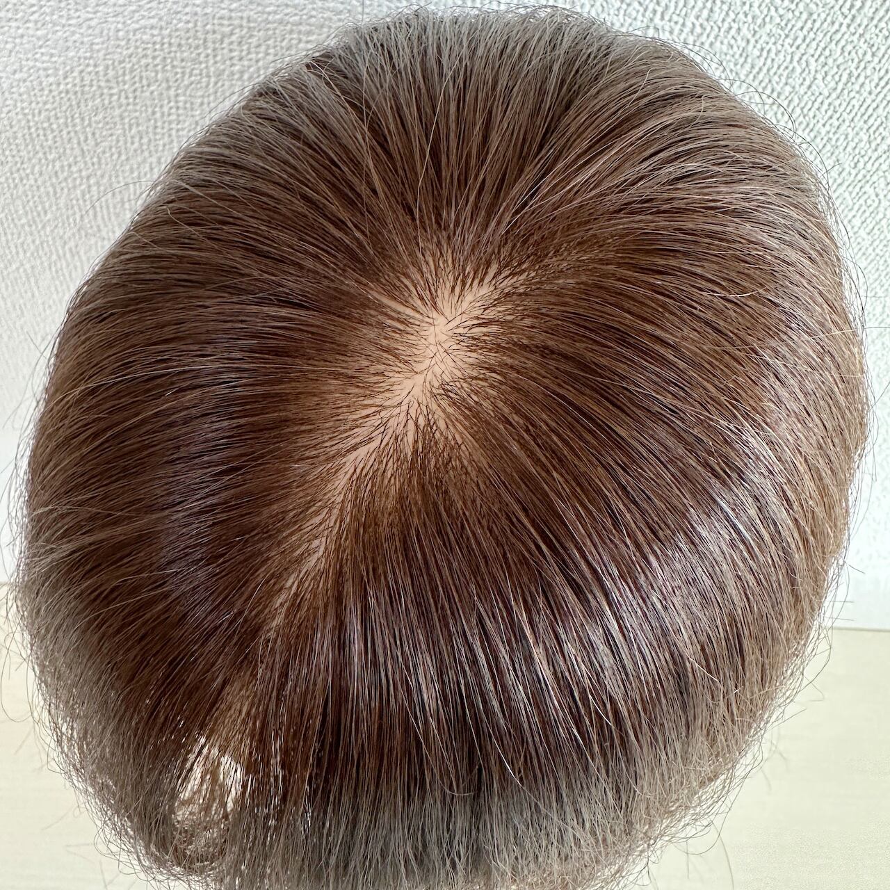 ネオピース 13×15cm 前髪あり/なし レミー人毛100% | 百合子ウィッグ