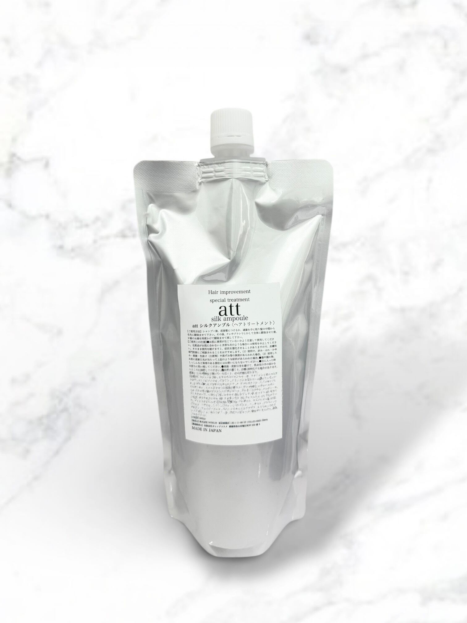 att シルクアンプル 詰め替え500ml | WHELM