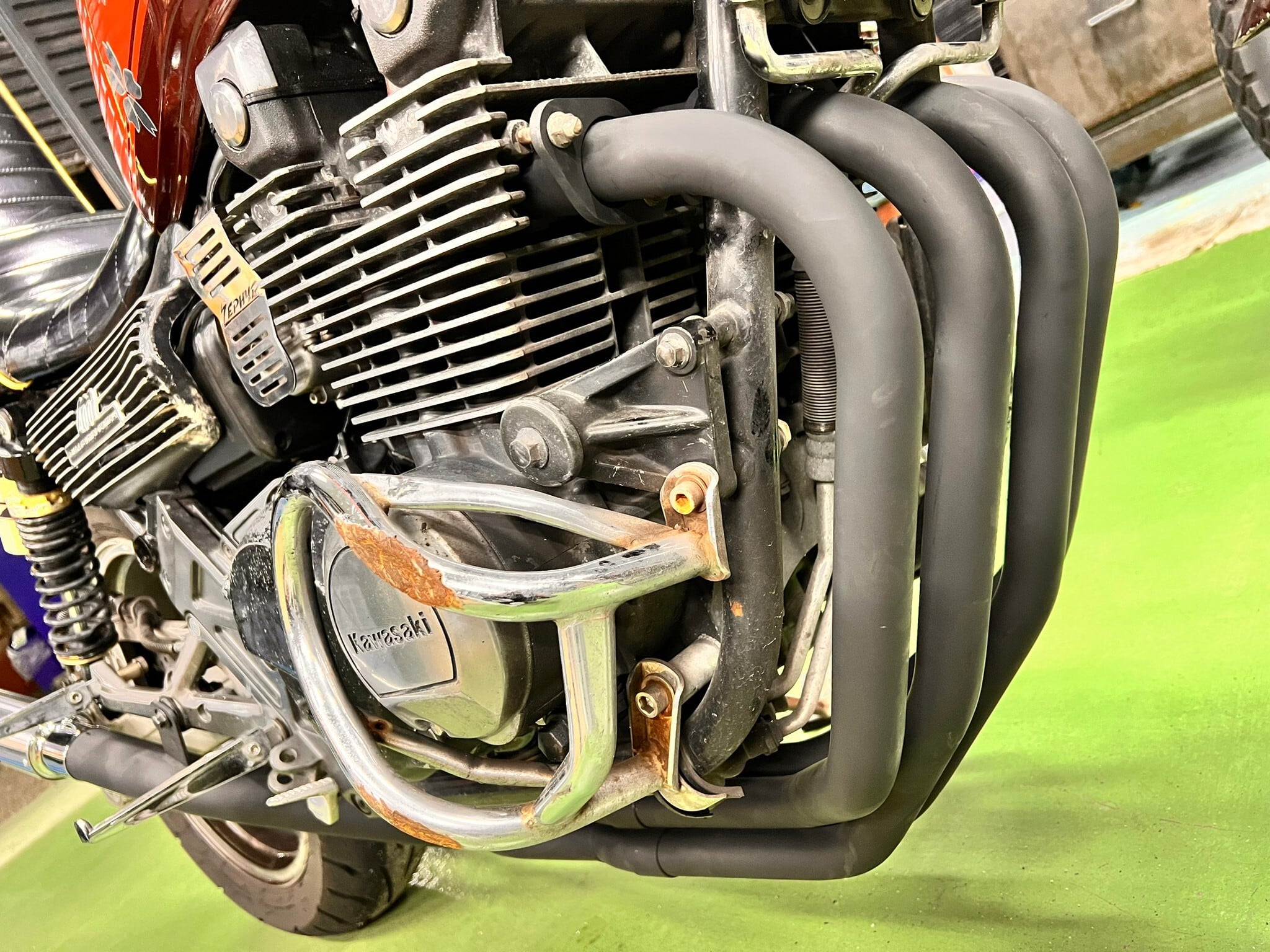 ゼファー用 猪武者ブレット管 第二章 外伝 耐熱ブラック塗装