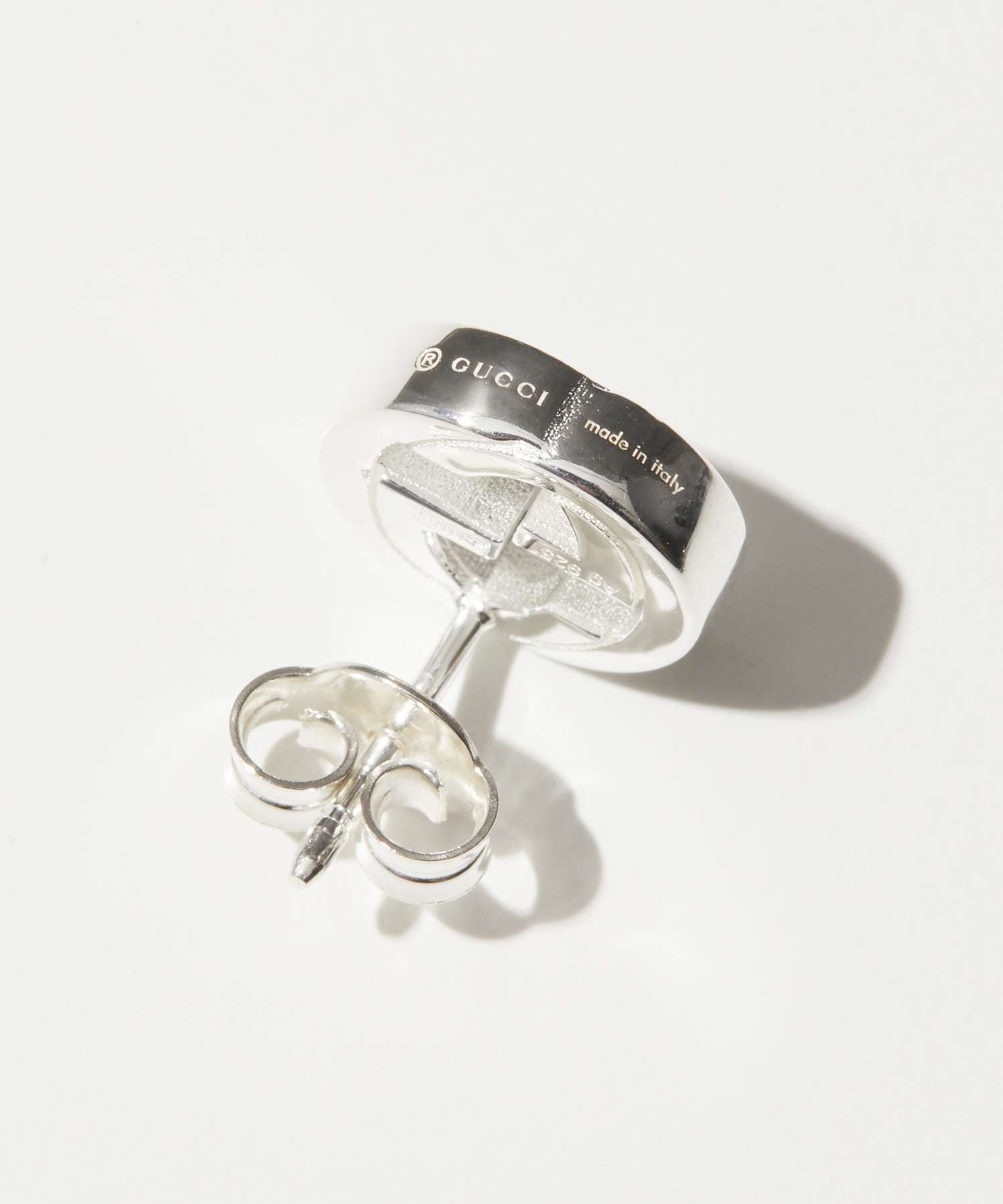 GUCCI グッチ シルバーインターロッキングG ピアス | CHANEL、Dior