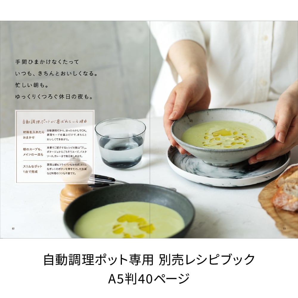レコルト 自動調理ポット専用 別売レシピブック RSY-2RC1 | レコルト