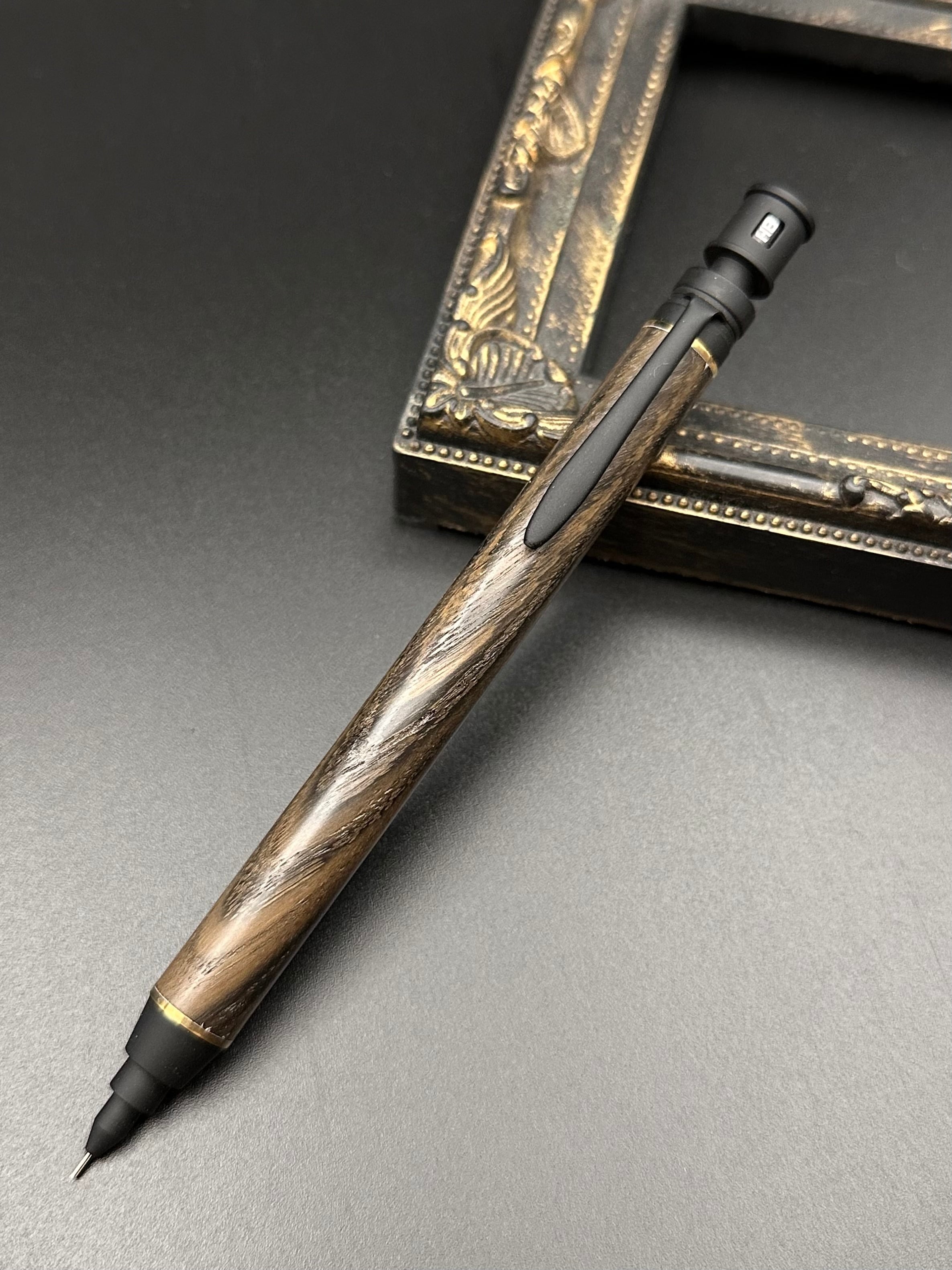 No.14ハンドメイド製図用シャープペンMDS1カーボンファイバー No.14