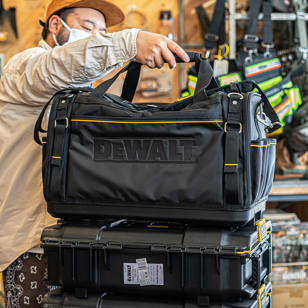 DEWALT／タフシステム2.0 ツールバッグ | WHATNOT HARDWEAR STORE