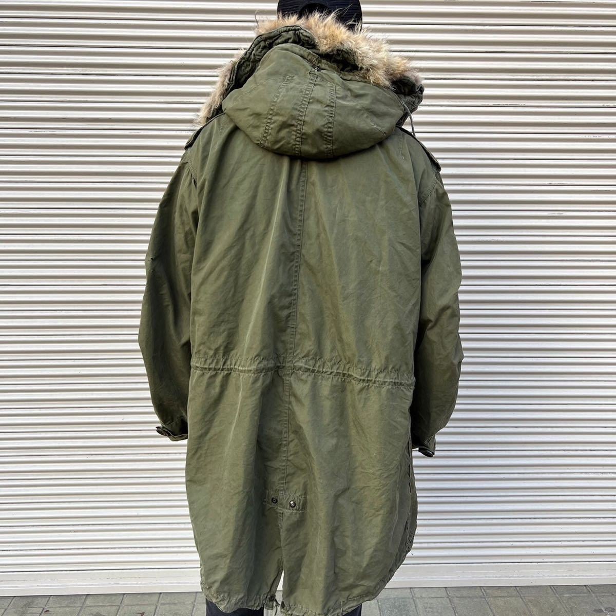 50s M-51 パーカー フィッシュテール フード シェルセット 米軍実物