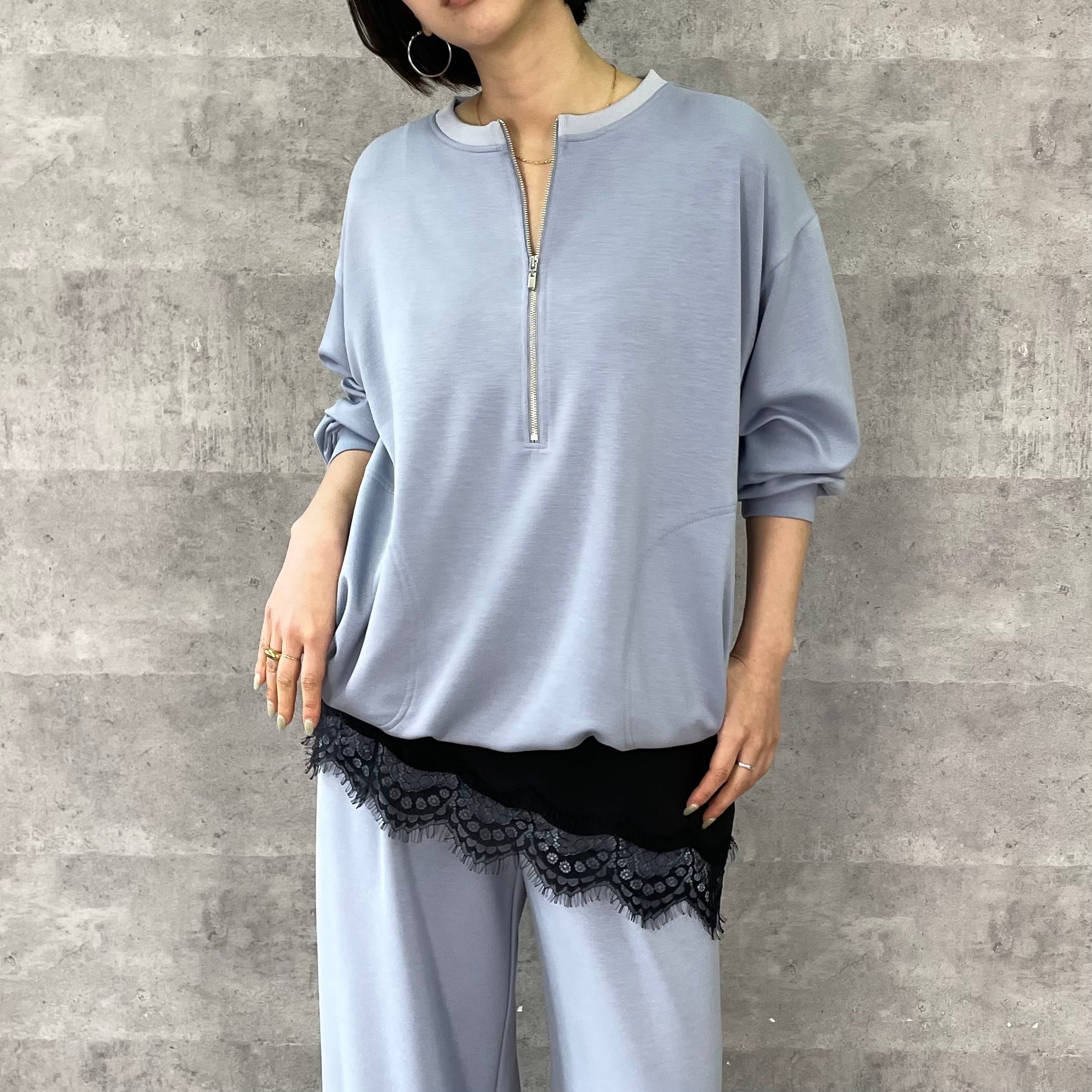 レースヘムアシンメトリーキャミソール（NO.85261716） | AnnaKerry