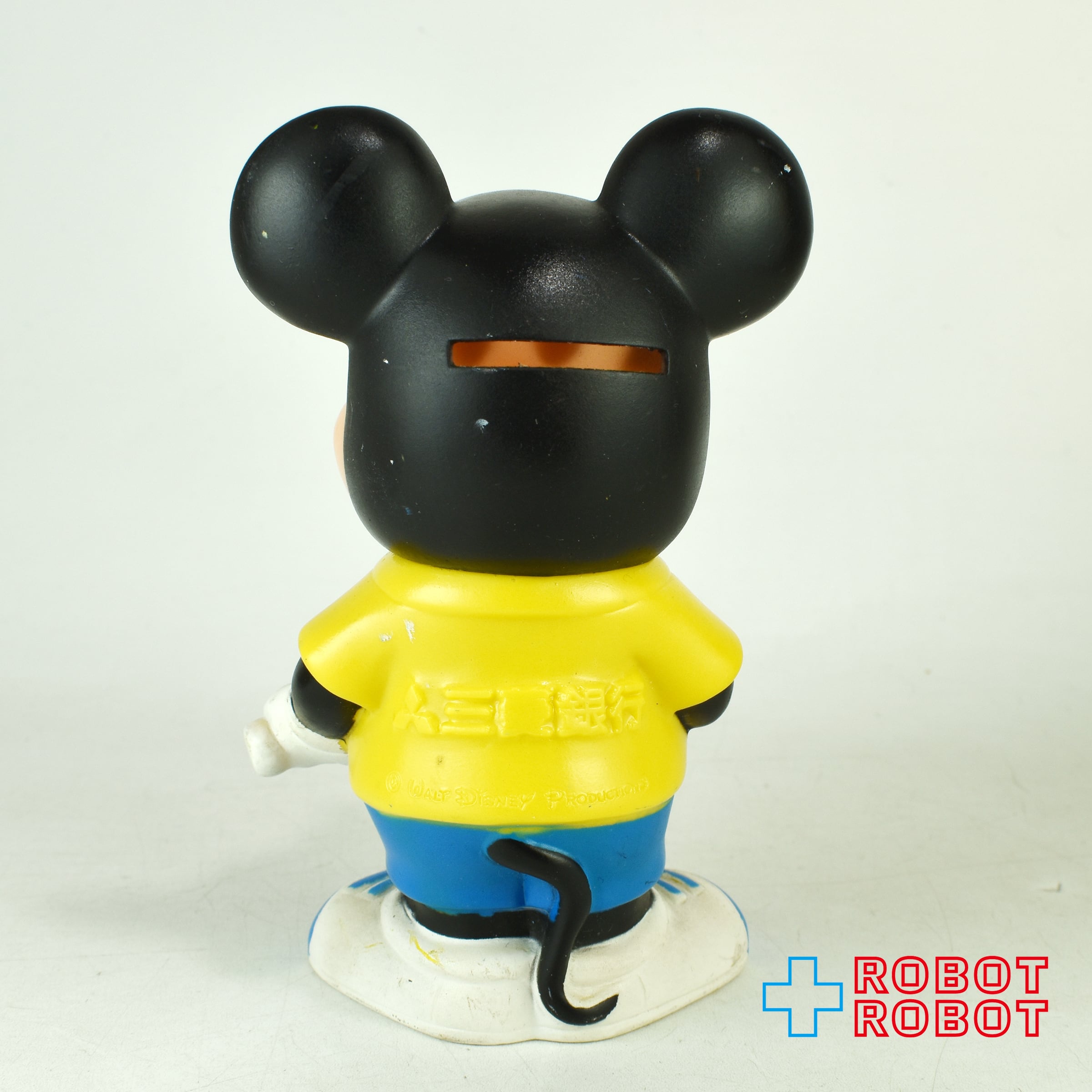 三菱銀行 ディズニー ミッキーマウス テニス ソフビ貯金箱 | ROBOTROBOT