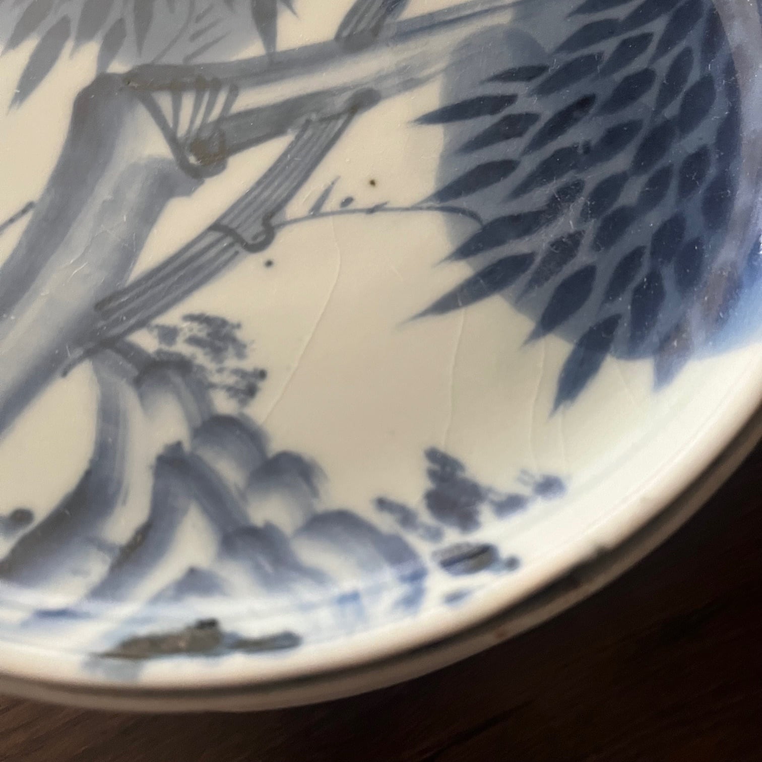 古伊万里染付5枚皿 | 古美術 希 のぞみ 美術・デザイン事務所