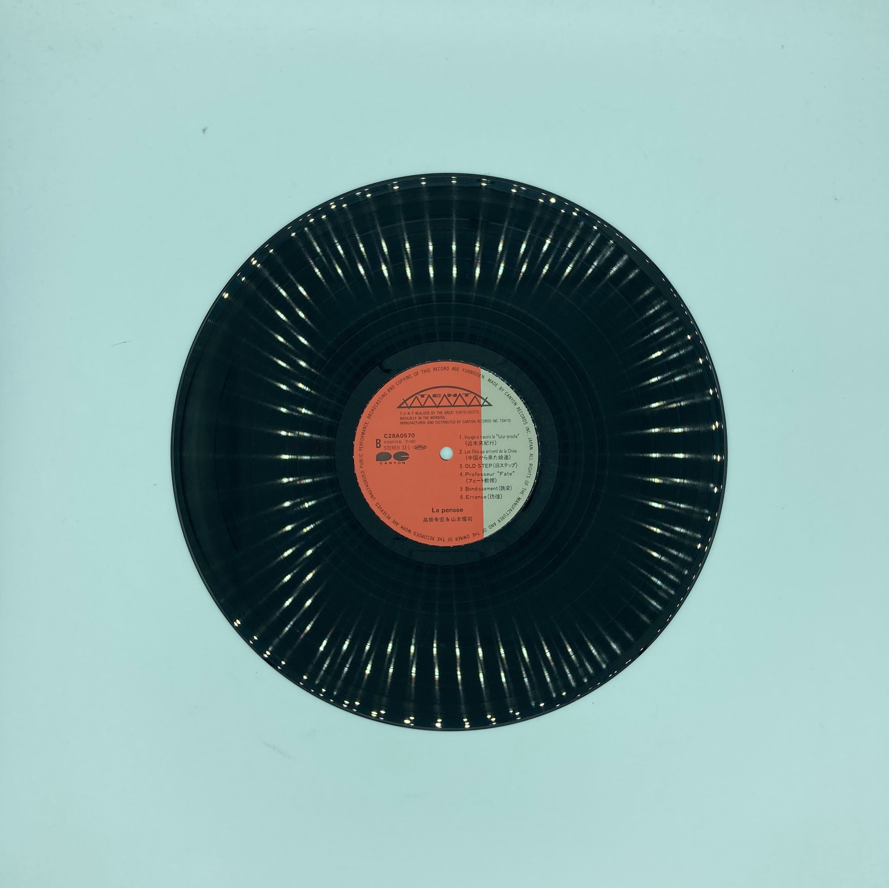 高橋幸宏&山本耀司 La Pensée | HAPPYEND RECORDS&TAPES