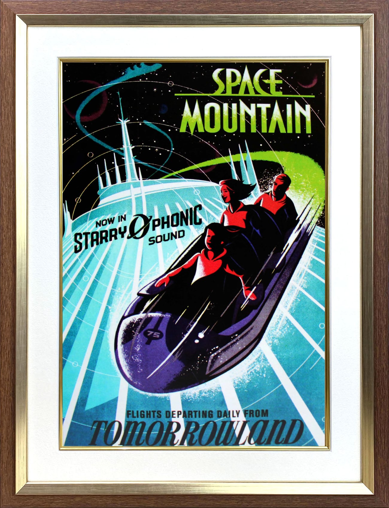 ディズニー テーマパーク「トゥモローランド/スペース マウンテン