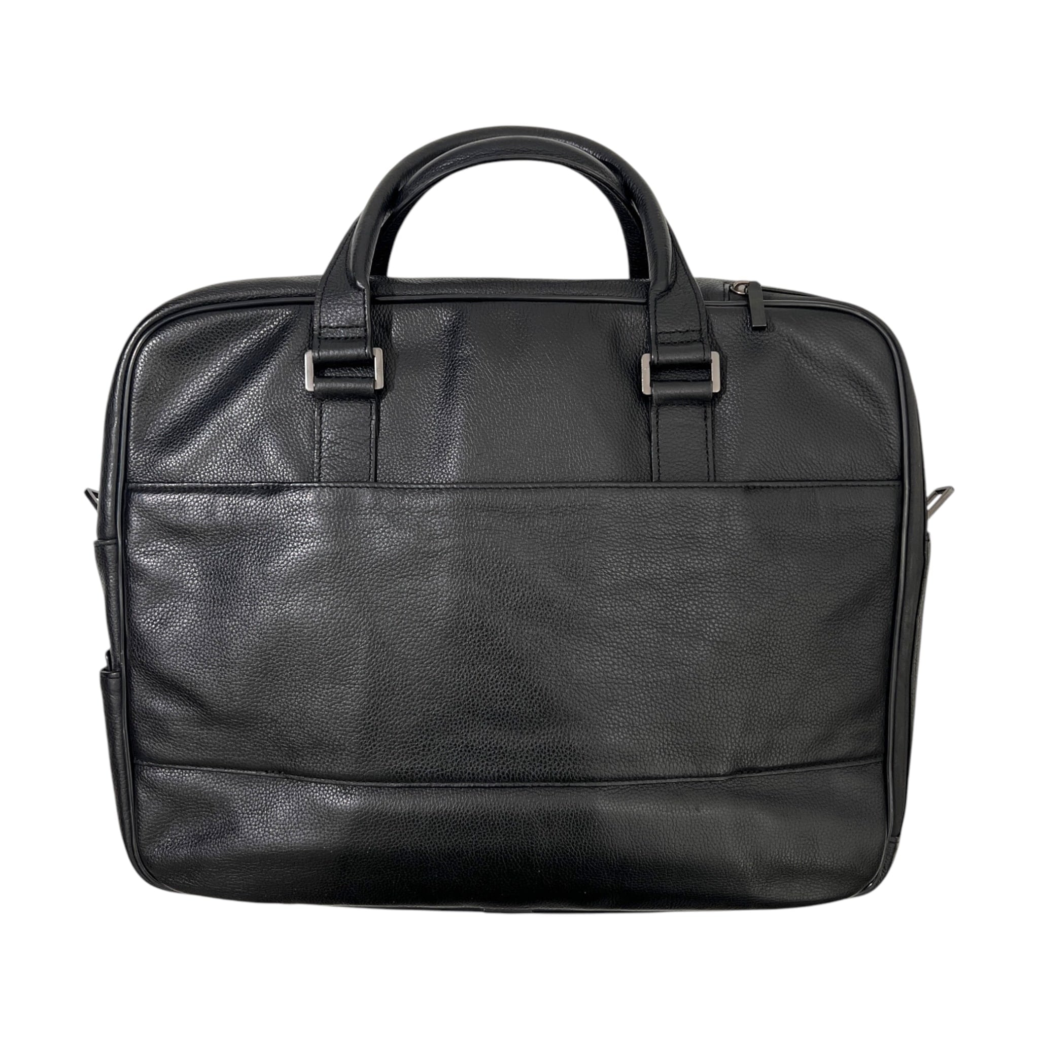 dunhill ダンヒル アボリティーズ レザー ブリーフケース ブラック