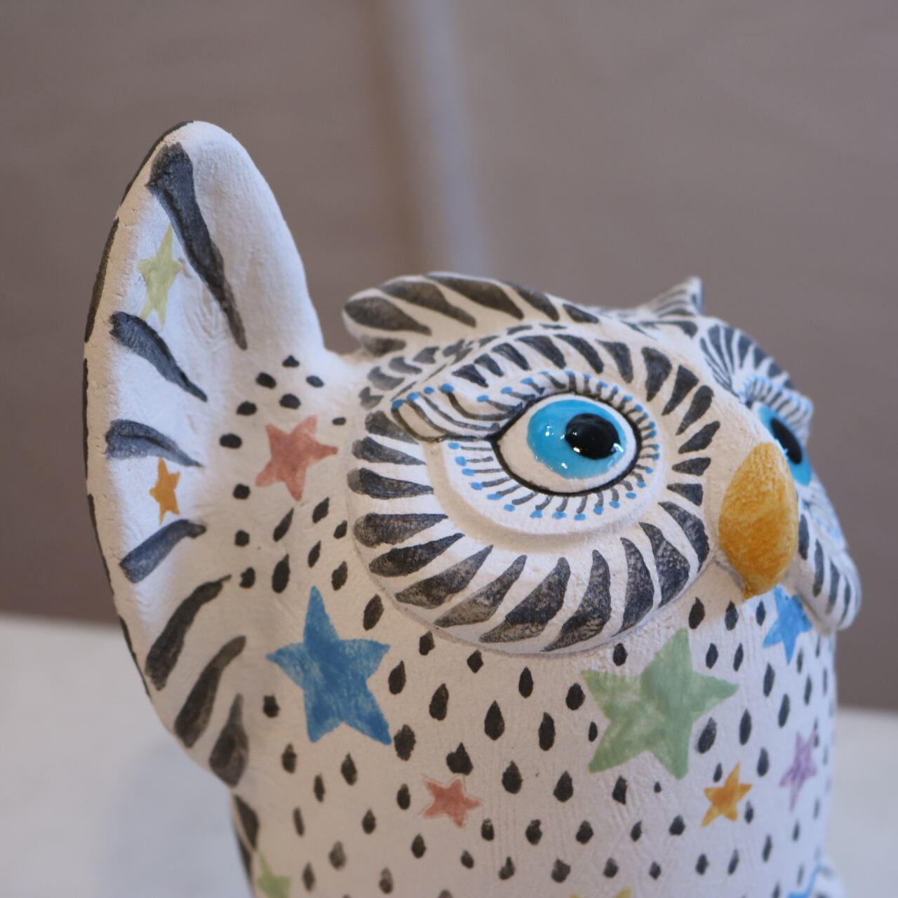 招きフクロウ 特大 肥後博己作 1227-2 | ギャラリーSORA