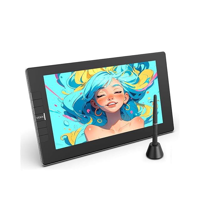 VEIKK 液タブ 11.6インチ 液晶タブレット スマホ対応 フル