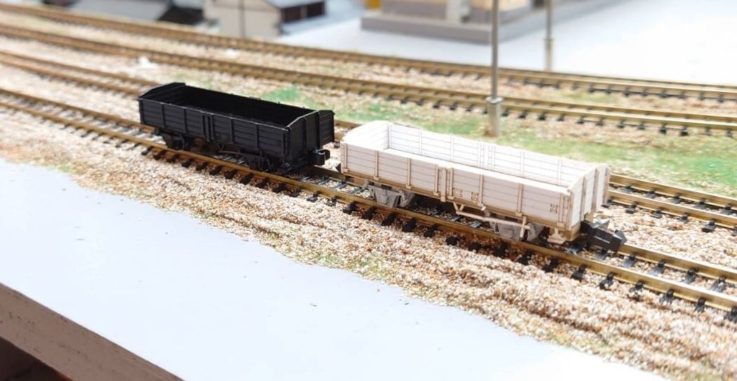 Nゲージ 名鉄チキ10 4両セット ペーパーキット | 甲府モデル ネット